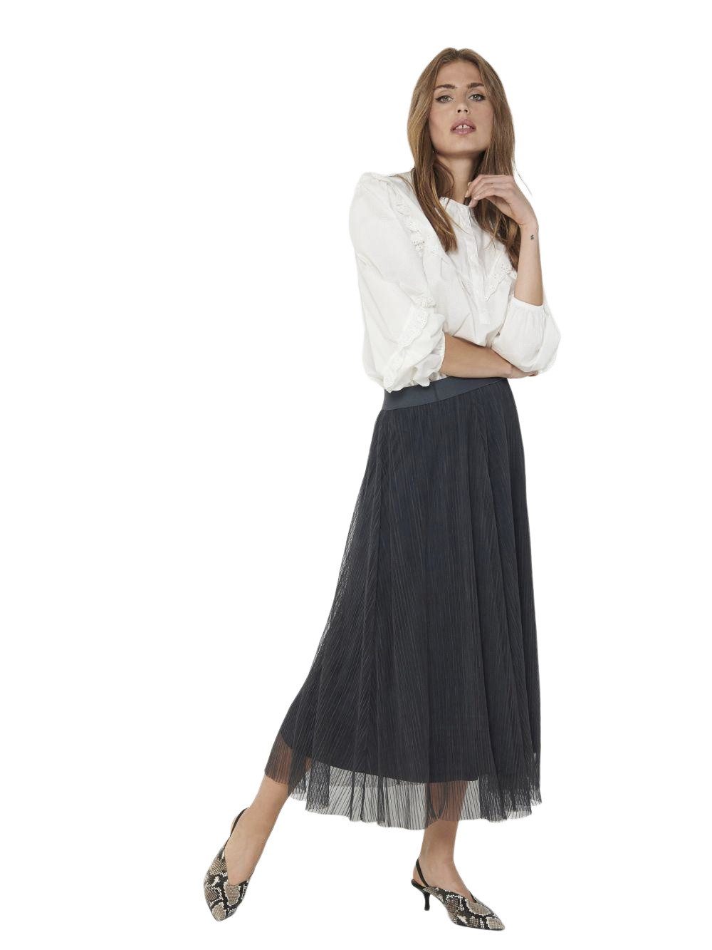 ONLY A-Linien-Rock ONLLAVINA aus Chiffon günstig online kaufen