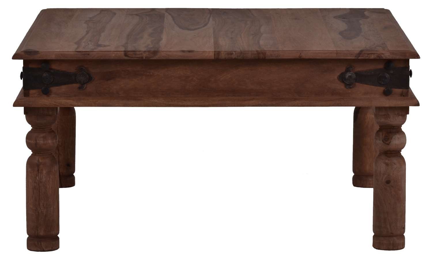 MiaMöbel Couchtisch Colombo, aus massivem Teakholz Natur
