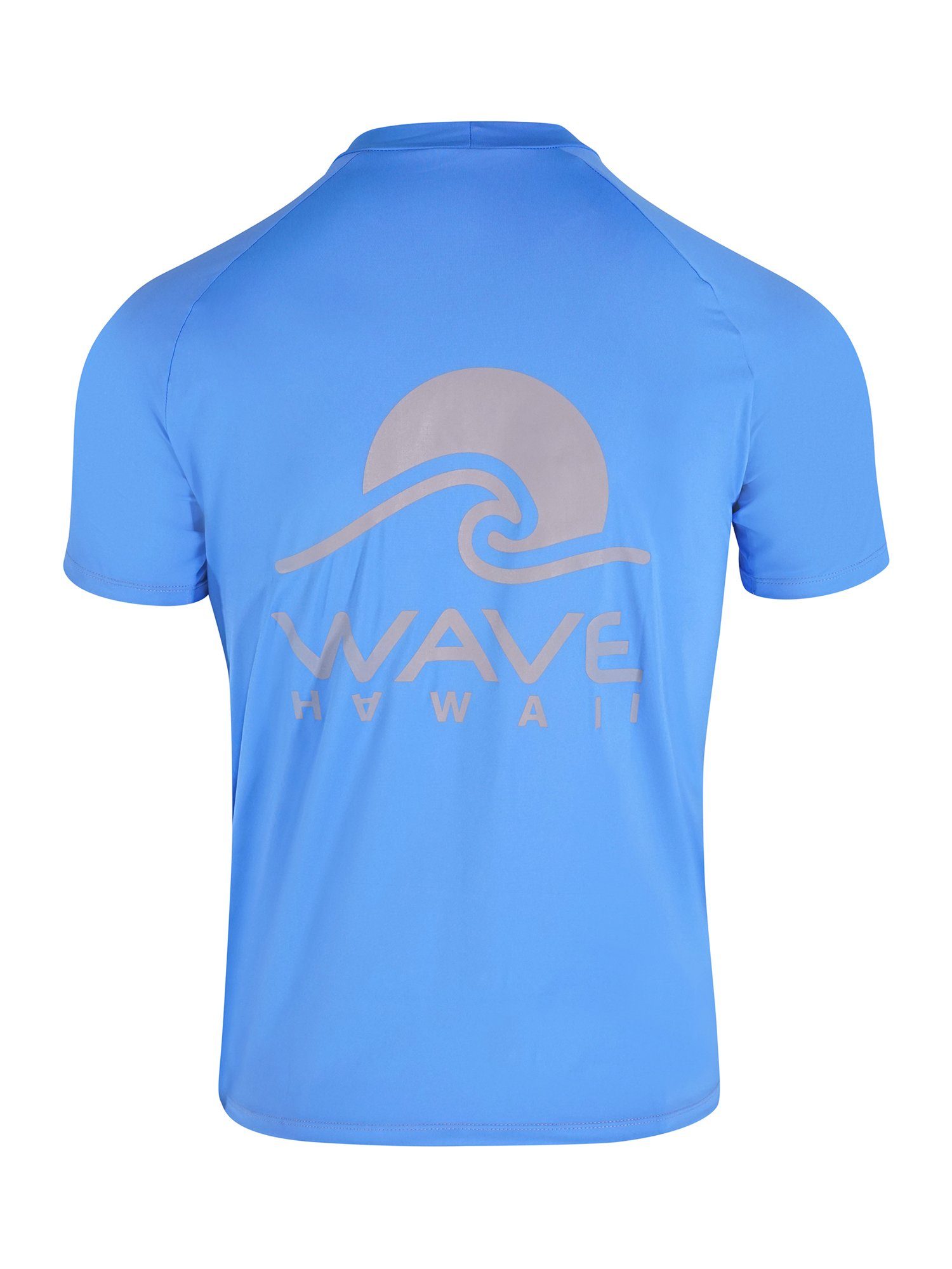Wave Hawaii T-Shirt Rash Vest (1-tlg) Guard hellblau
