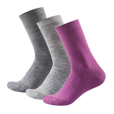 Devold Kompressionsstrümpfe Devold W Daily Merino Light Sock 3-pack Damen