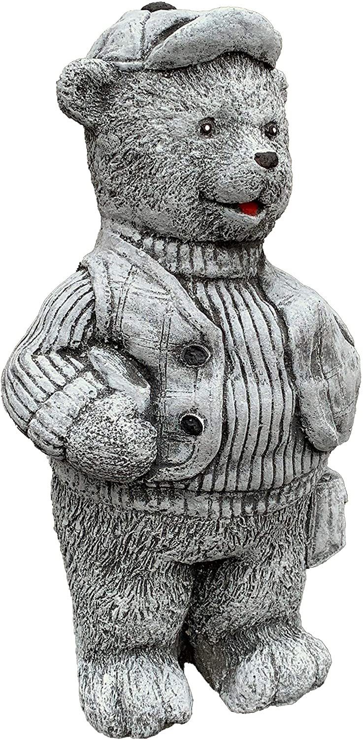 Gartenfigur Steinfigur Teddy Paul