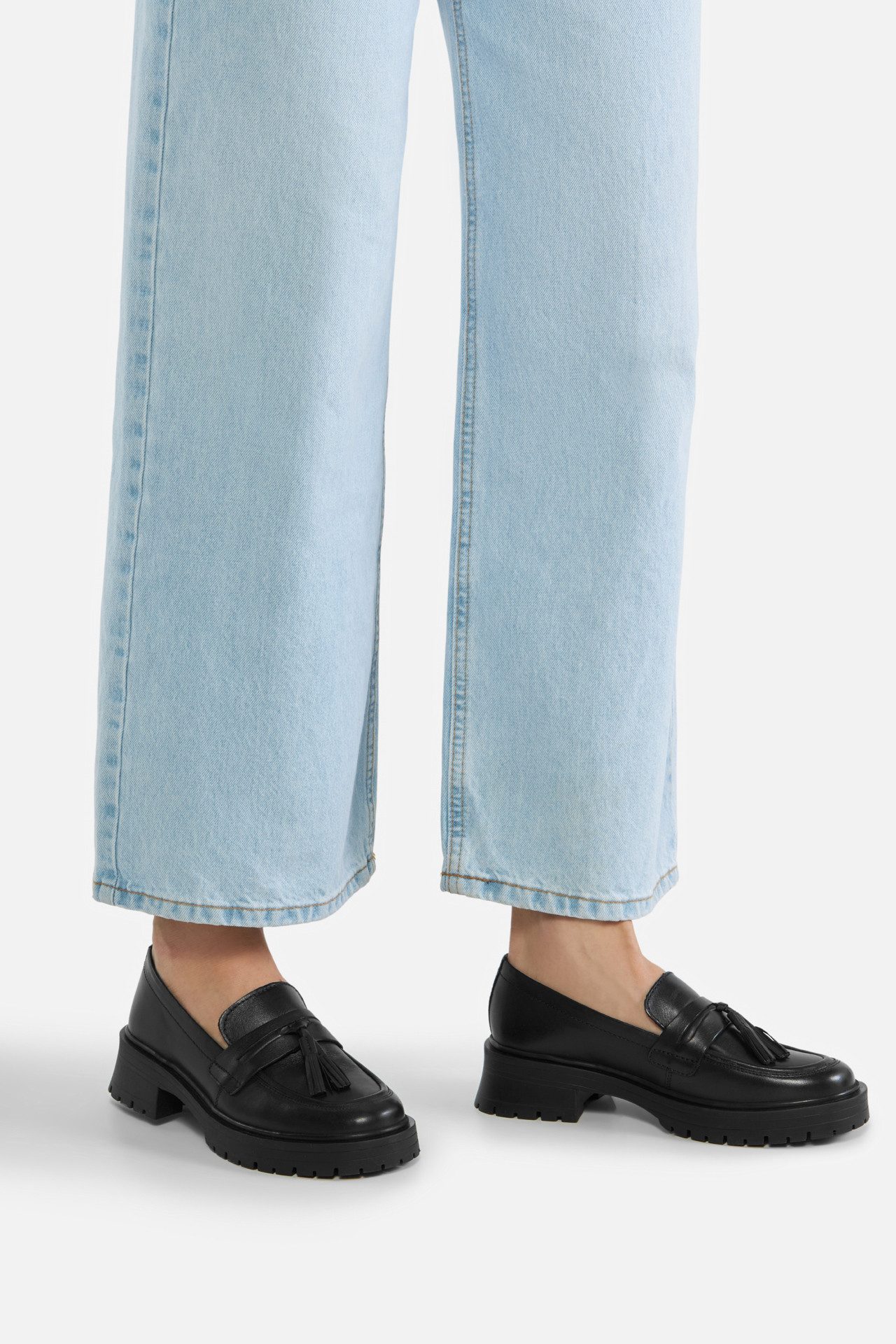 LASOCKI Elegante Damen Mokassins von LASOCKI in Schwarz Mokassin