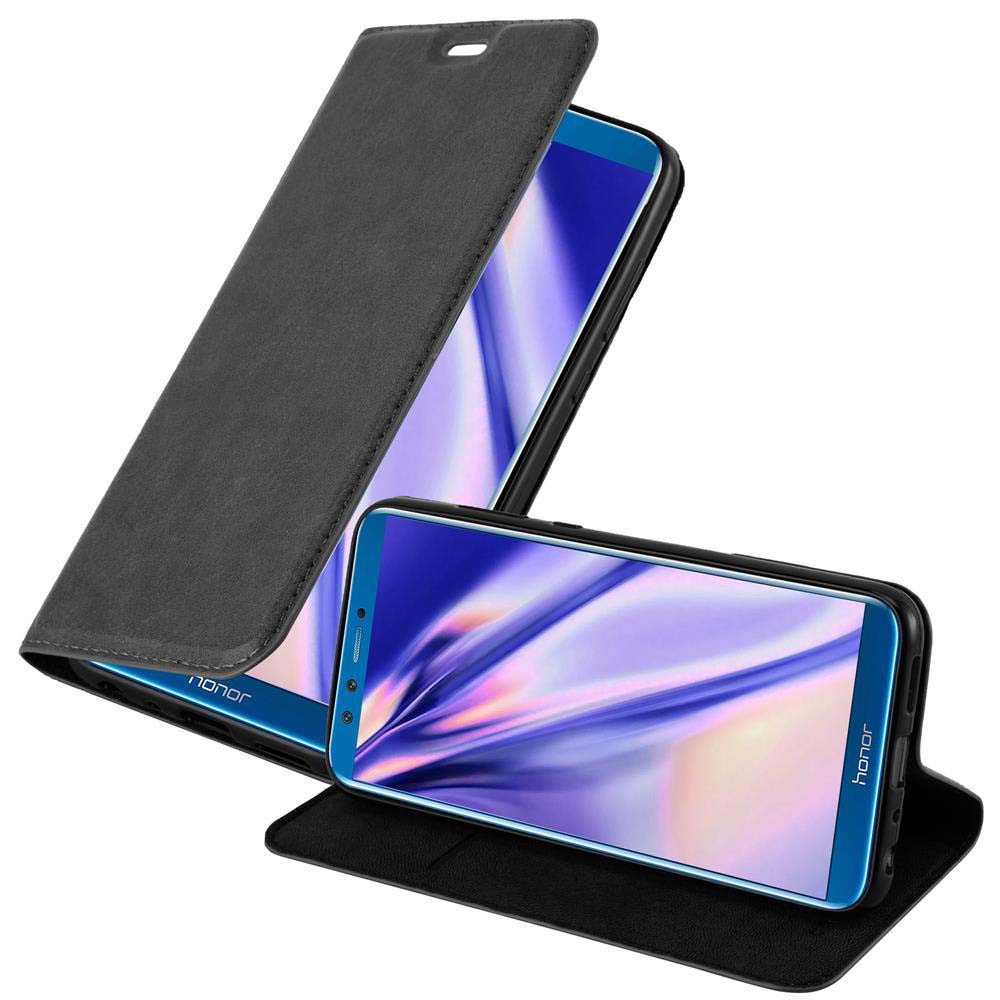 Cadorabo Handyhülle für Honor 9 LITE Hülle Honor 9 LITE, Hülle Schutzhülle mit Standfunktion, Magnetverschluss und Kartenfach