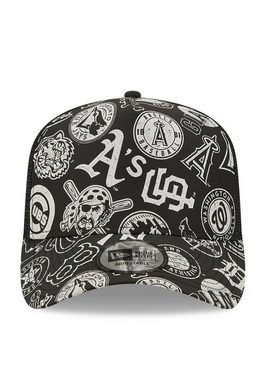 New Era Trucker Cap New Era AOP Trucker Adjustable Cap NY YANKEES Schwarz