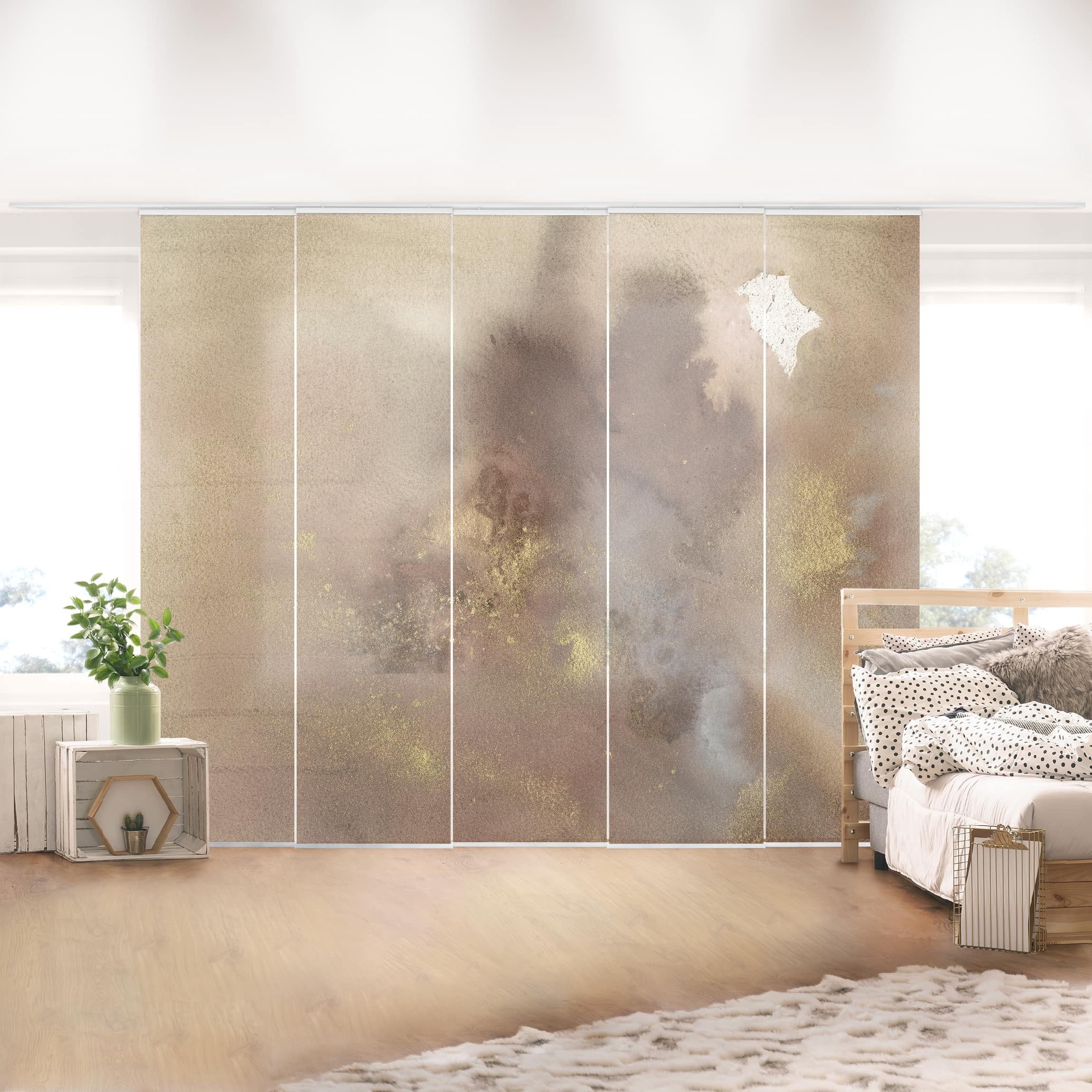 Bilderdepot24 Schiebegardine modern Flächenvorhang blickdicht Himmelsträume günstig online kaufen