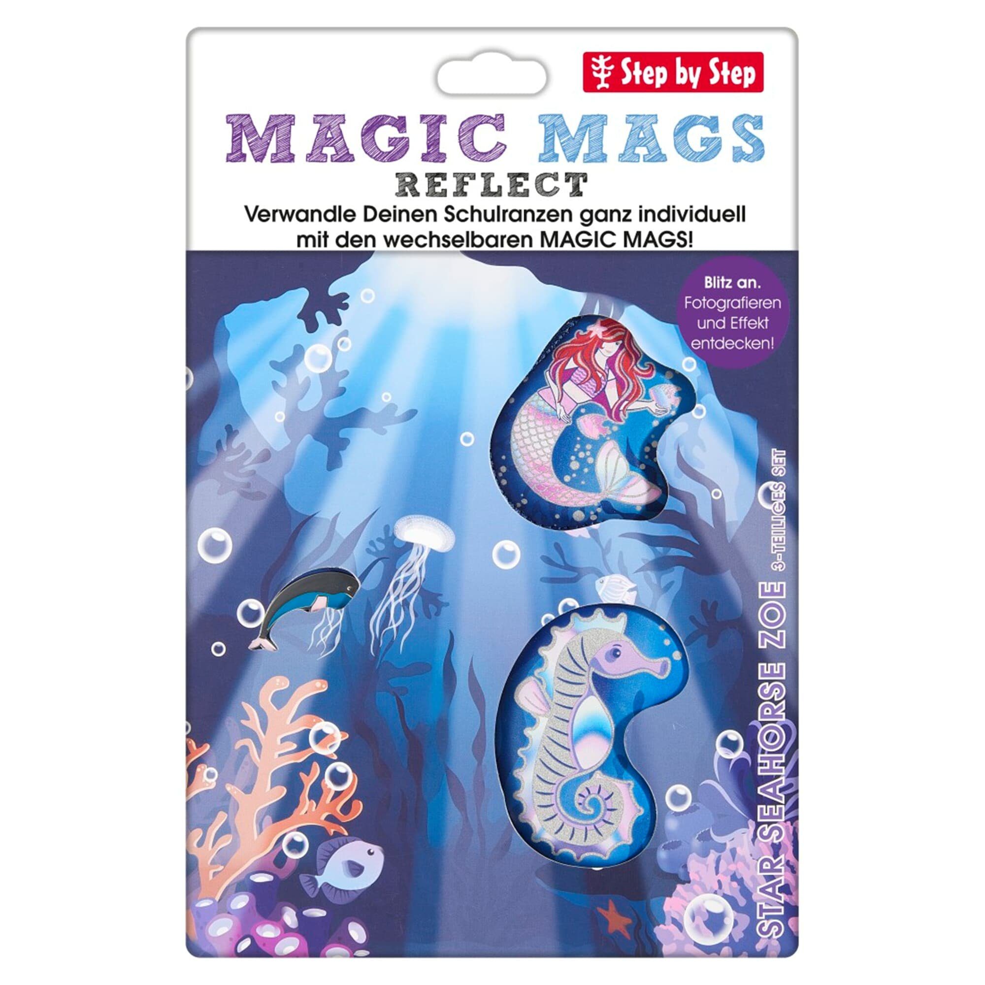 Step by Step Schulranzen MAGIC MAGS Star Seahorse Zoe