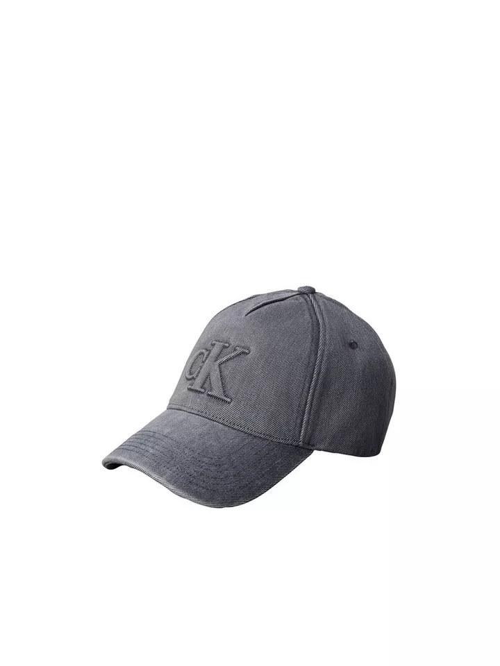 Calvin Klein Baseball Cap SEASONAL LOGO DENIM CAP Regular fit und größenverstellbar