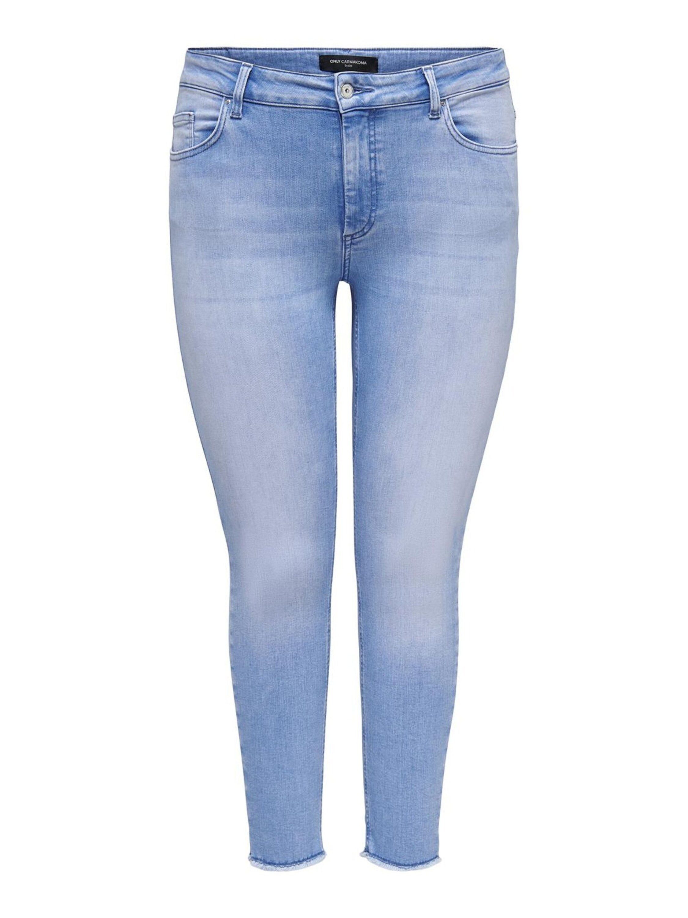 ONLY CARMAKOMA 7/8-Jeans CARWilly (1-tlg) Fransen günstig online kaufen