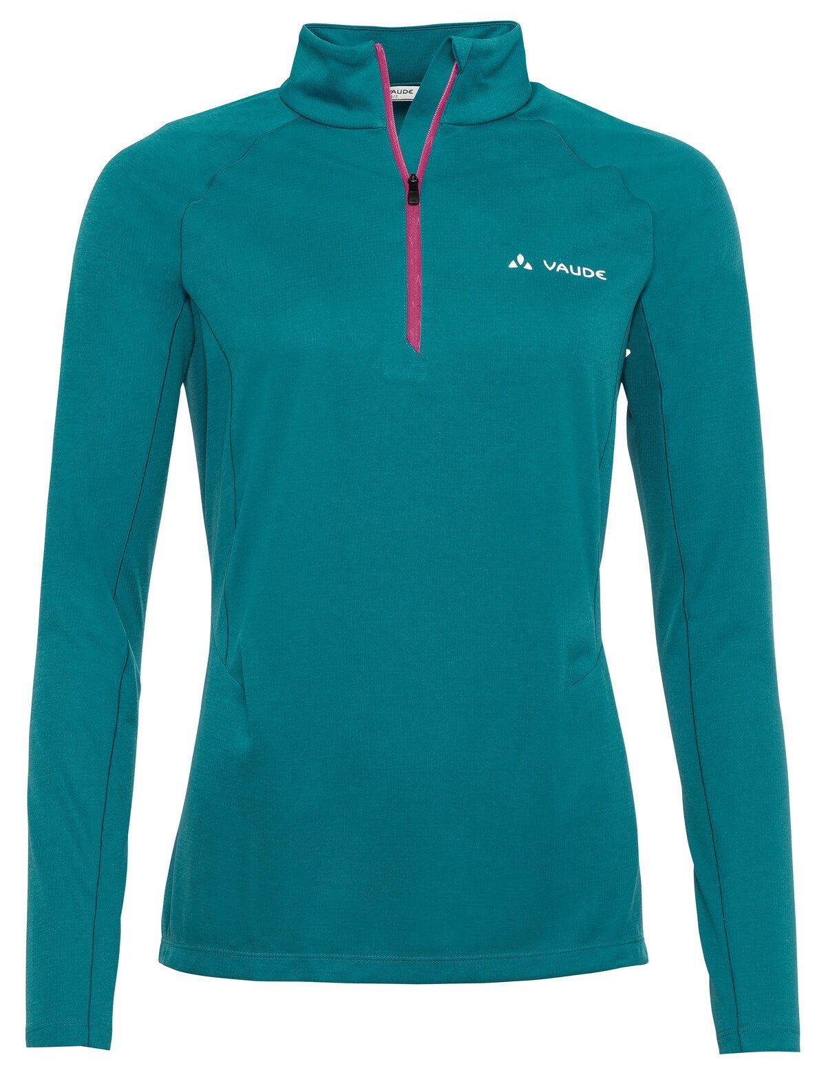 VAUDE Rundhalspullover Women's Larice Light Shirt II (1-tlg) Green Shape wave | Stehkragenpullover