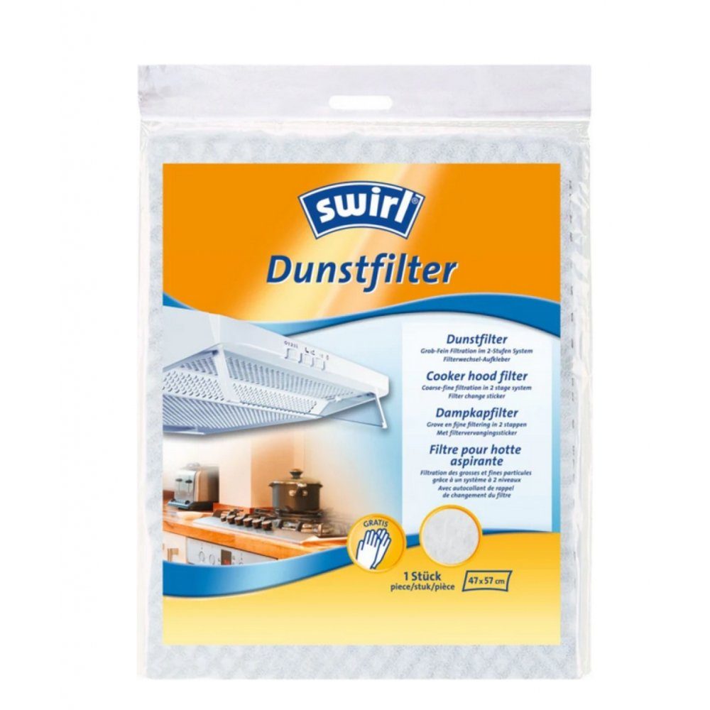 Filterbeutel Dunstfilter - zuschneidbarer Filter aus Vlies - weiß
