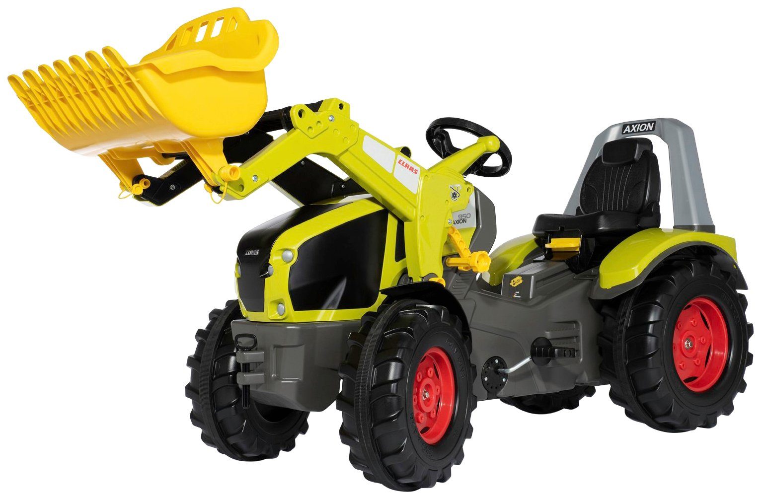 rolly toys® Tretfahrzeug Premium Claas Axion 950, Kindertraktor mit Lader