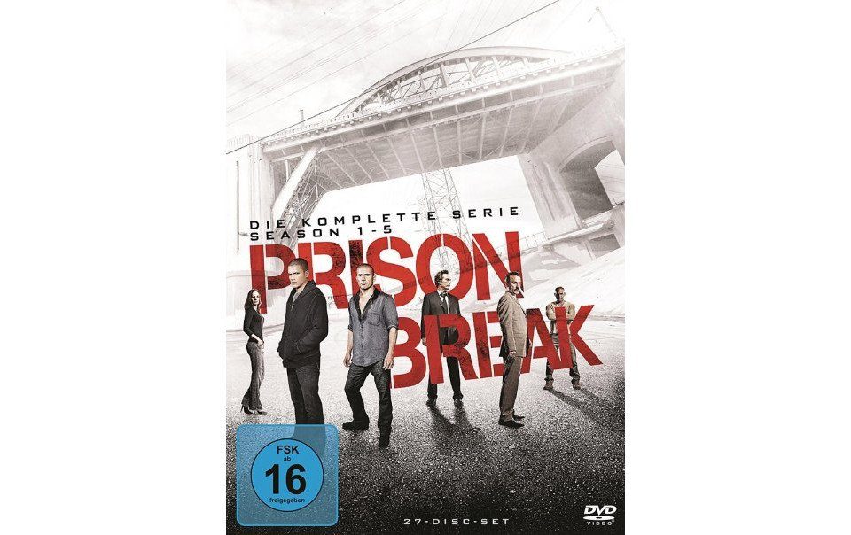 Walt Disney DVD Prison Break (Komplette Serie inkl. Film)