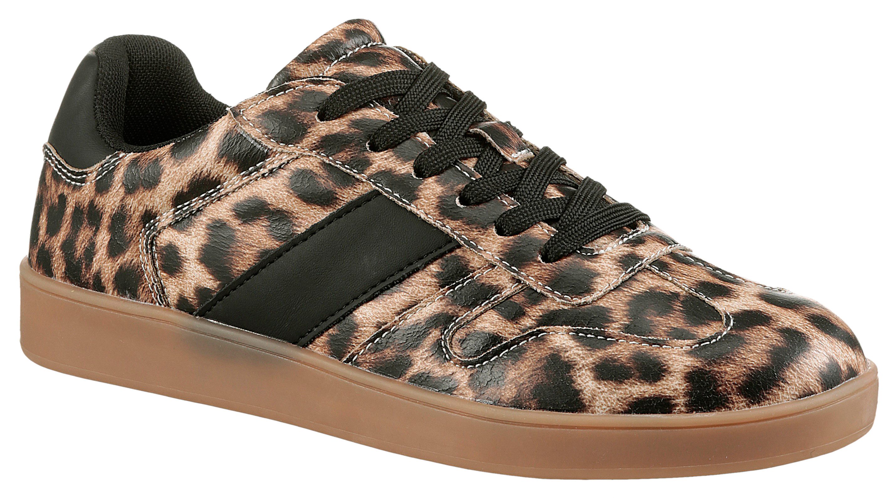 Aniston SHOES Sneaker, Retro-Sneaker, Freizeitschuh, Schnürschuh günstig online kaufen