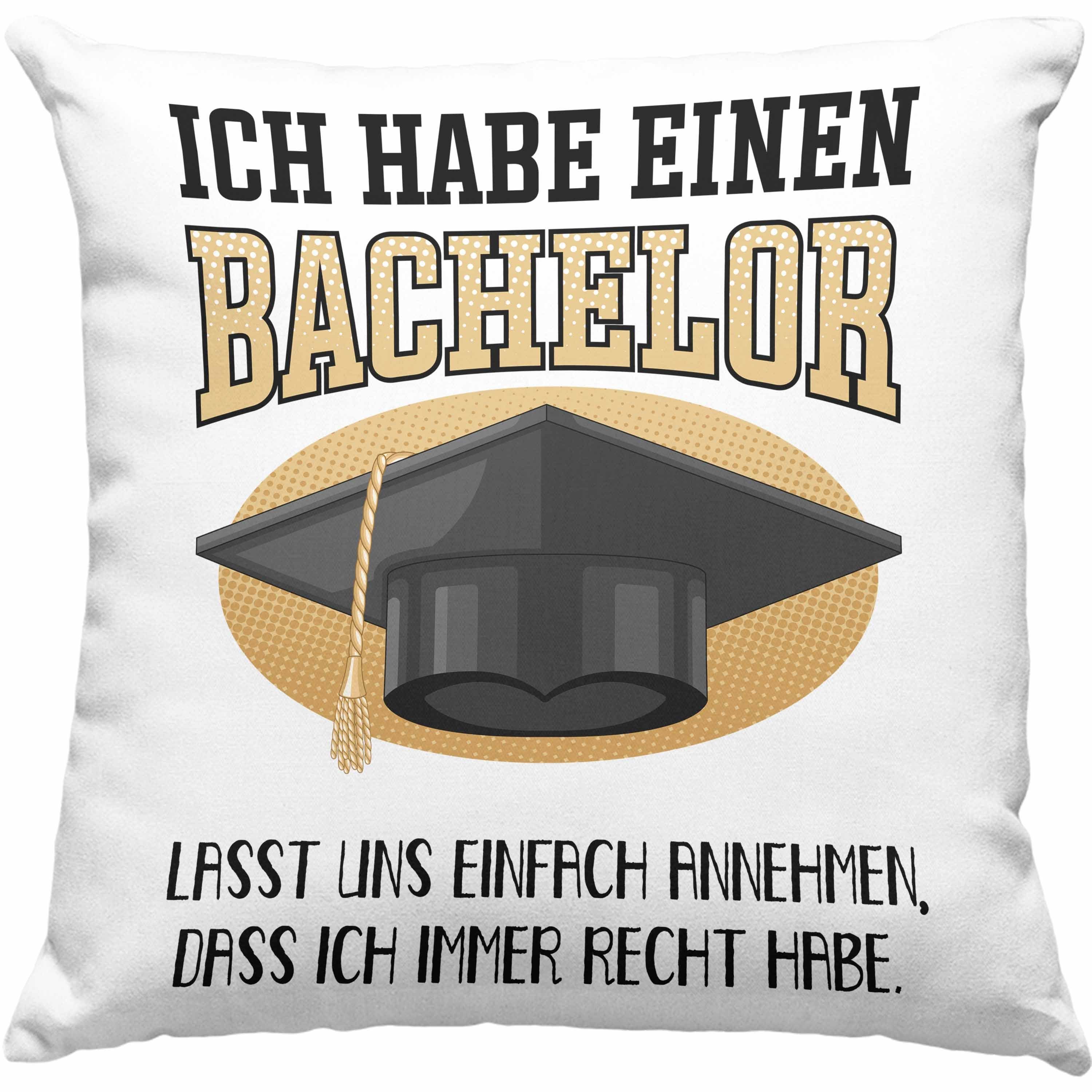 Trendation Dekokissen Trendation - Bachelor Abschluss Geschenk Kissen Prüfung Bestanden Uni