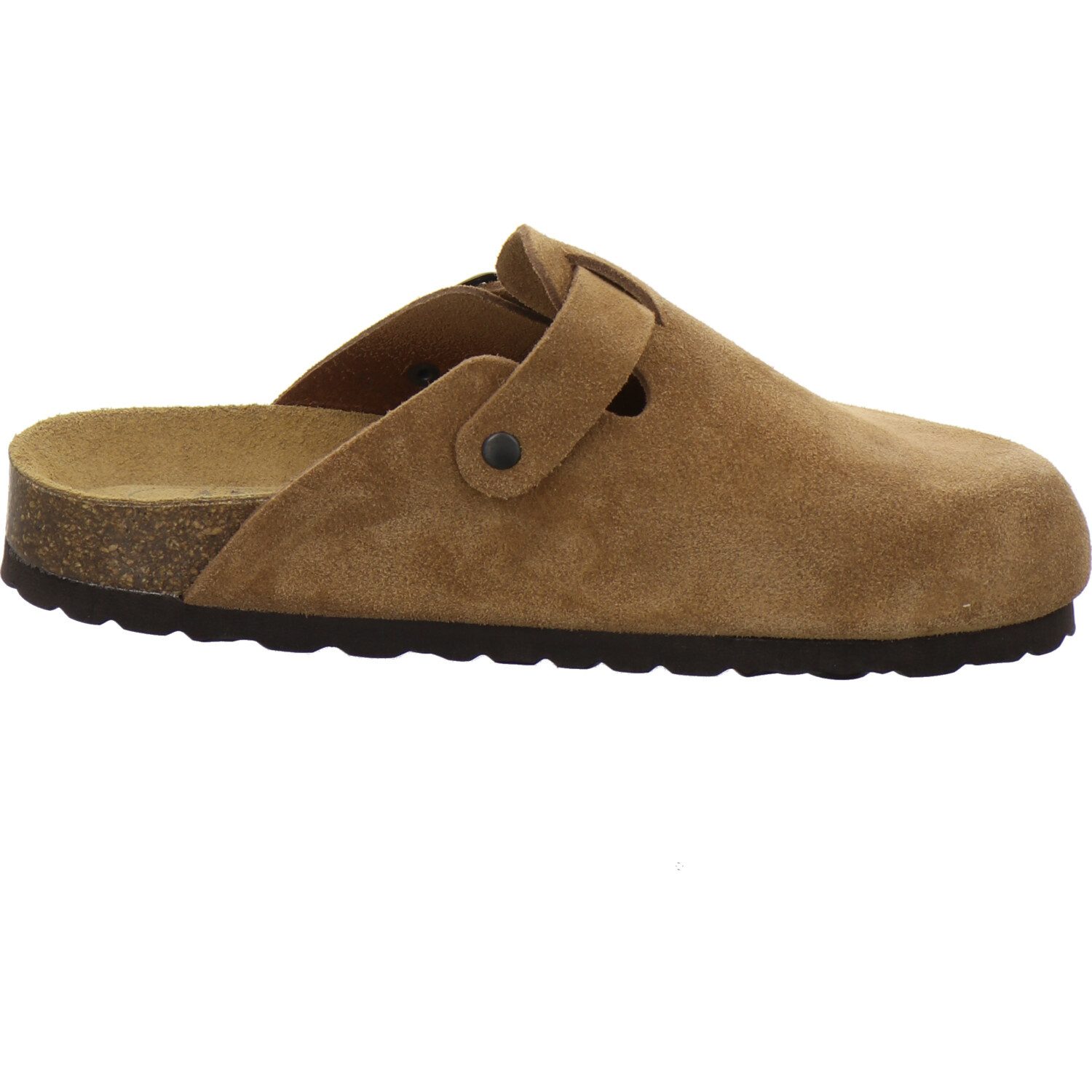 AFS-Schuhe 290084 Clogs Pantolette für Damen aus Leder mit Fußbett, Hausschuhe Made in Germany