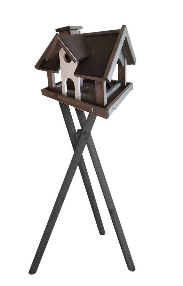 Thumbnail - Conni Oberkircher´s Vogelhaus Vogelhaus massiv mit 3-Bein Ständer LxBxH: