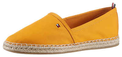 Tommy Hilfiger BASIC TOMMY FLAT ESPADRILLE Espadrille Sommerschuh, Slides, Loafer mit gesticktem Logoflag