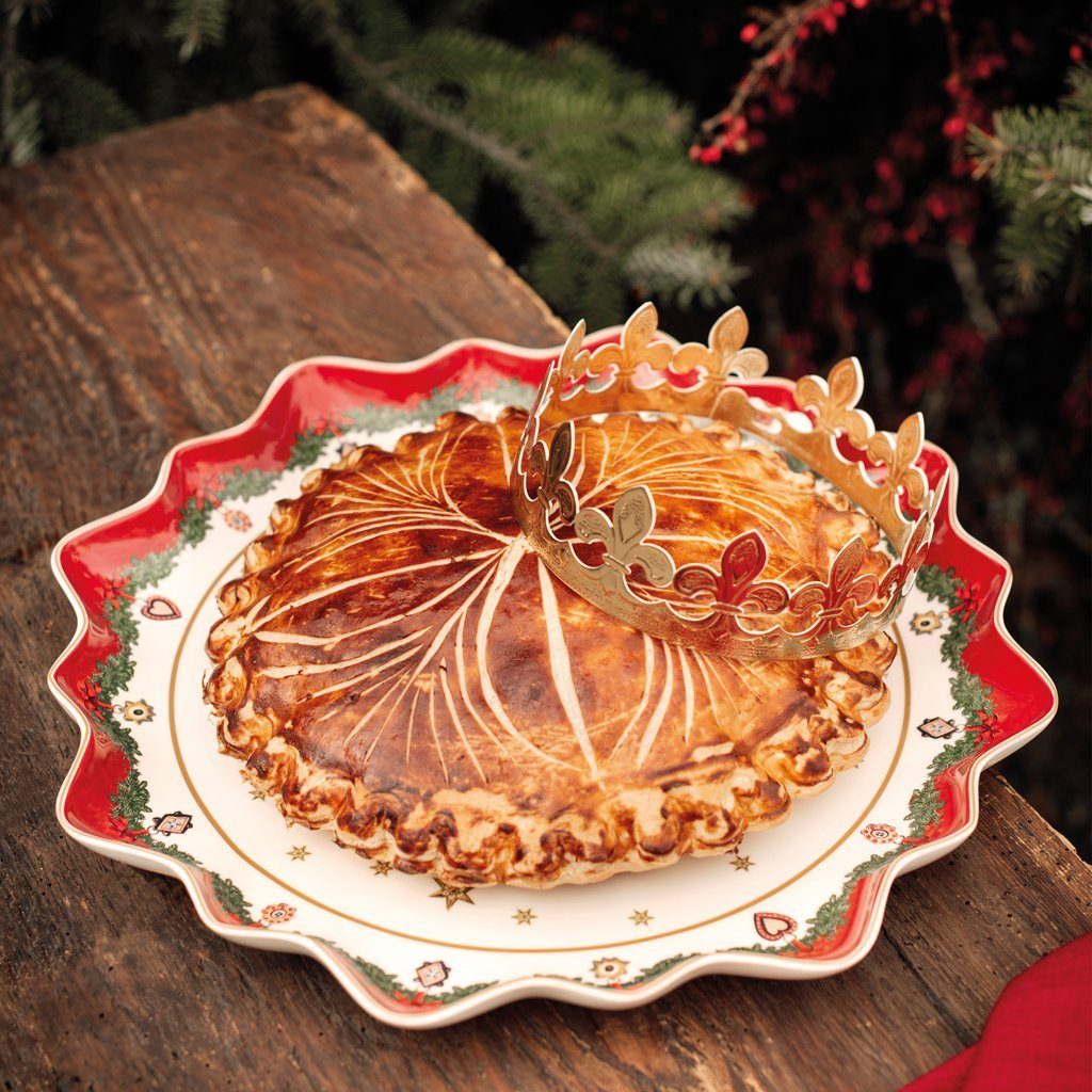 Villeroy & Boch Tortenplatte Toy's Fantasy Gebäckteller tief, Kinder tanzen, Porzellan, (1-tlg)