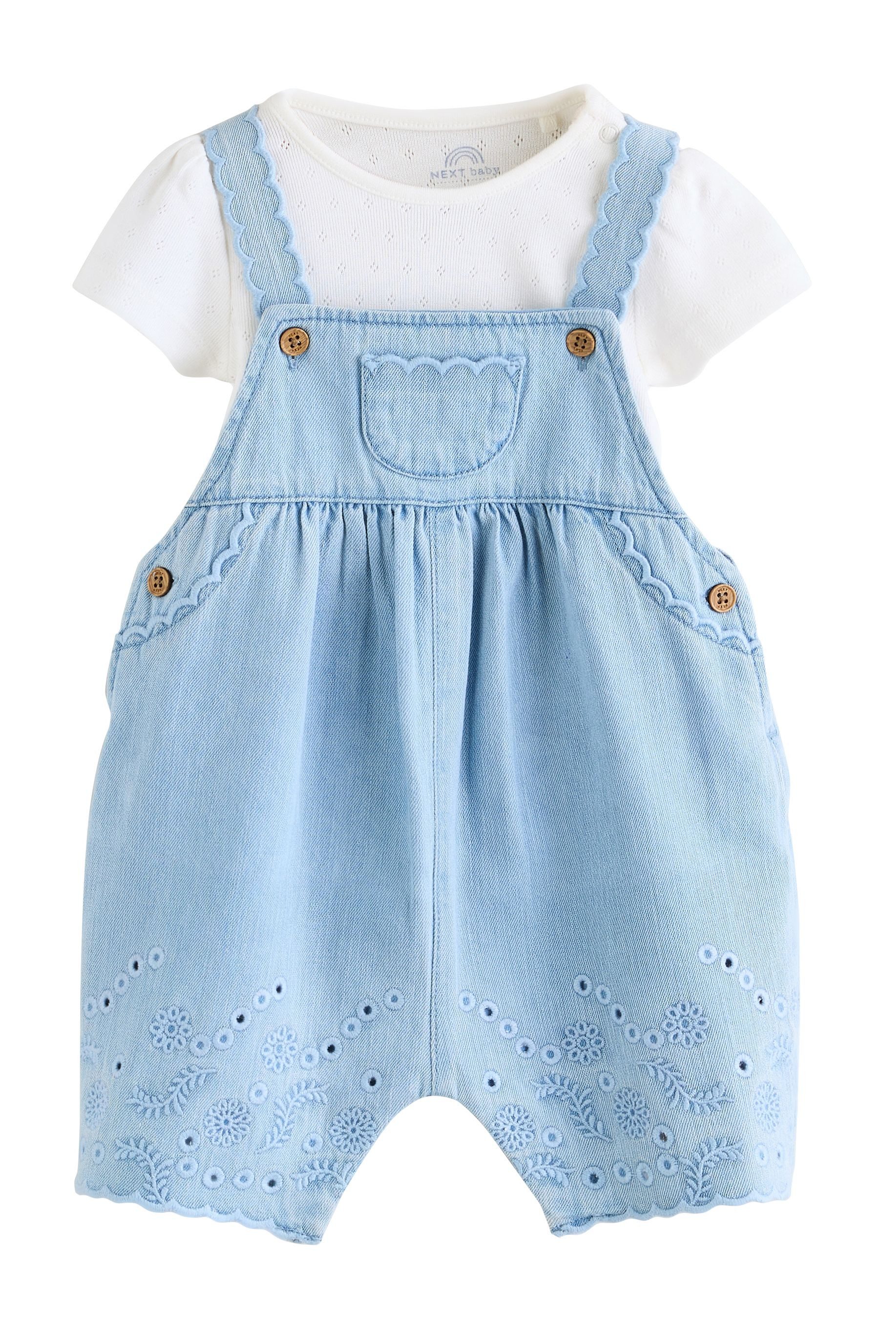 Body & Hose 2-teiliges Baby-Set mit Latzhose and Bodysuit
