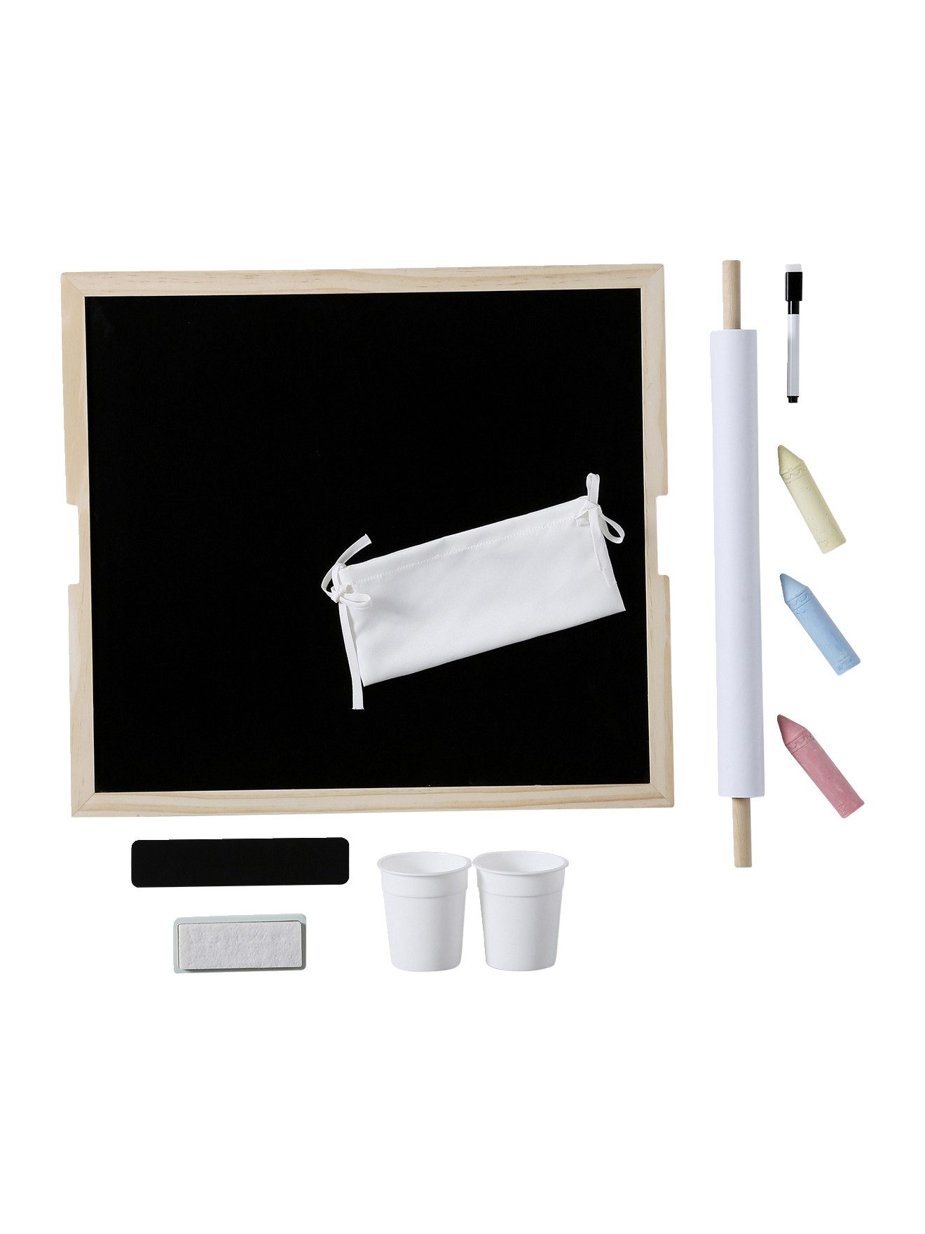vertbaudet Tafel 5-in-1 Tafel mit Kinder-Schreibtisch, Holz FSC®