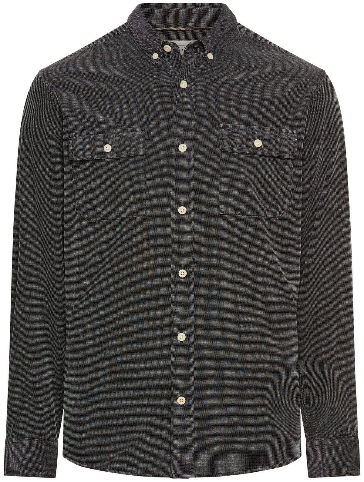 camel active Langarmhemd Button-Down-Kragen günstig online kaufen