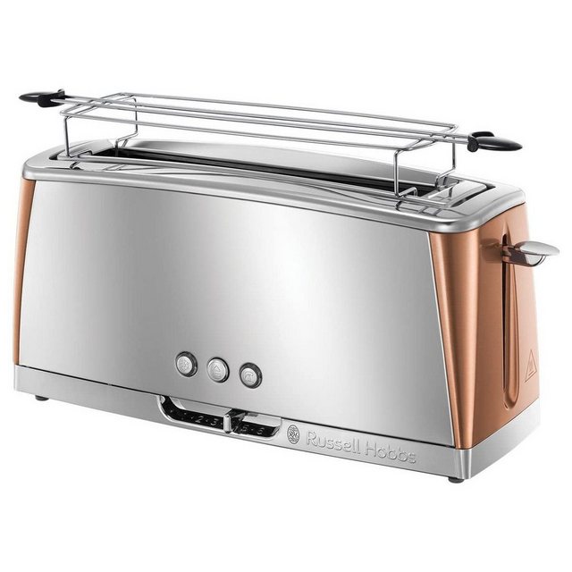 RUSSELL HOBBS Toaster Luna Copper Accents 24310-56 1420W 6 Stufen