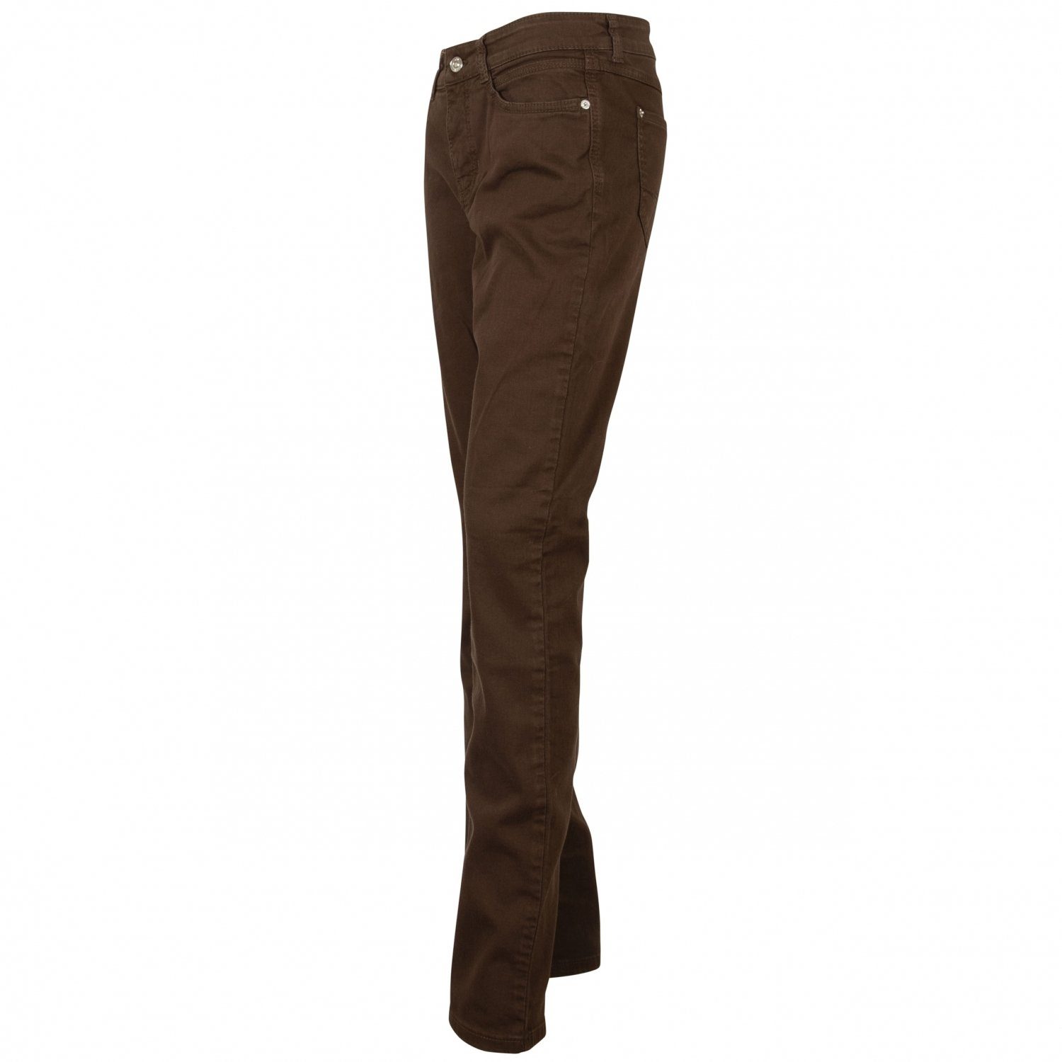 Perfect braun fawn PPT brown Jeans Damen Fit ANGELA 5-Pocket-Jeans - MAC