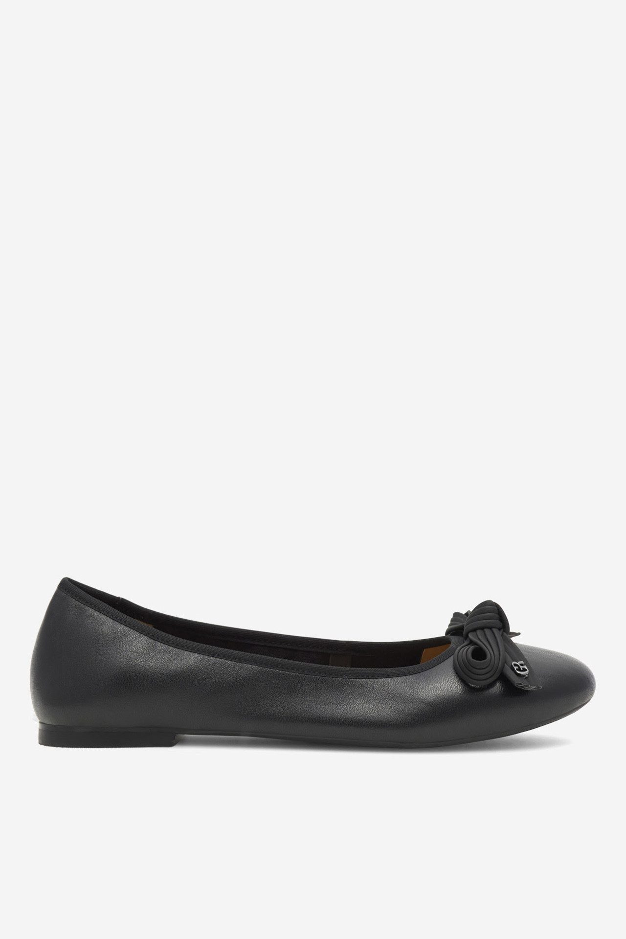 GINO ROSSI Gino Rossi – Damen-Lederballerinas „Cozy“ in Schwarz Ballerina