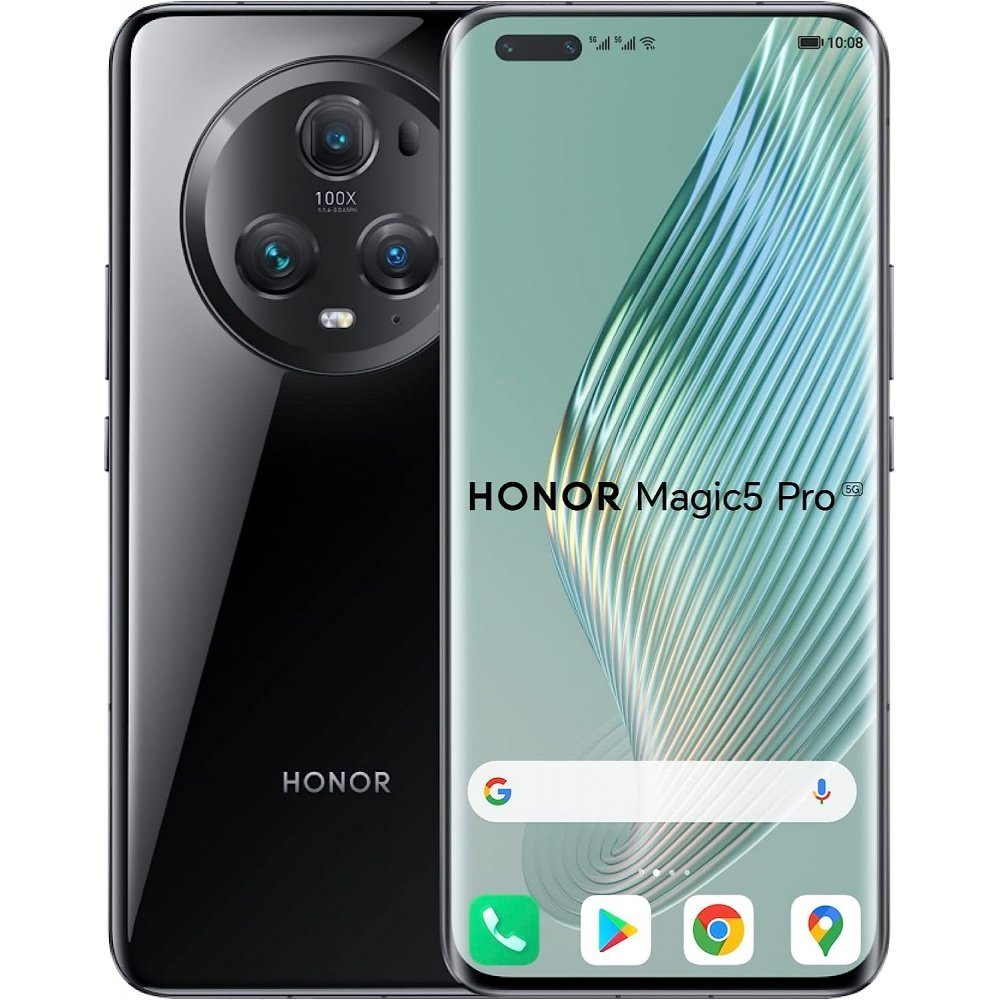 Honor Magic5 Pro 5G 512 GB / 12 GB - Smartphone - schwarz Smartphone (6,81 Zoll, 512 GB Speicherplatz)