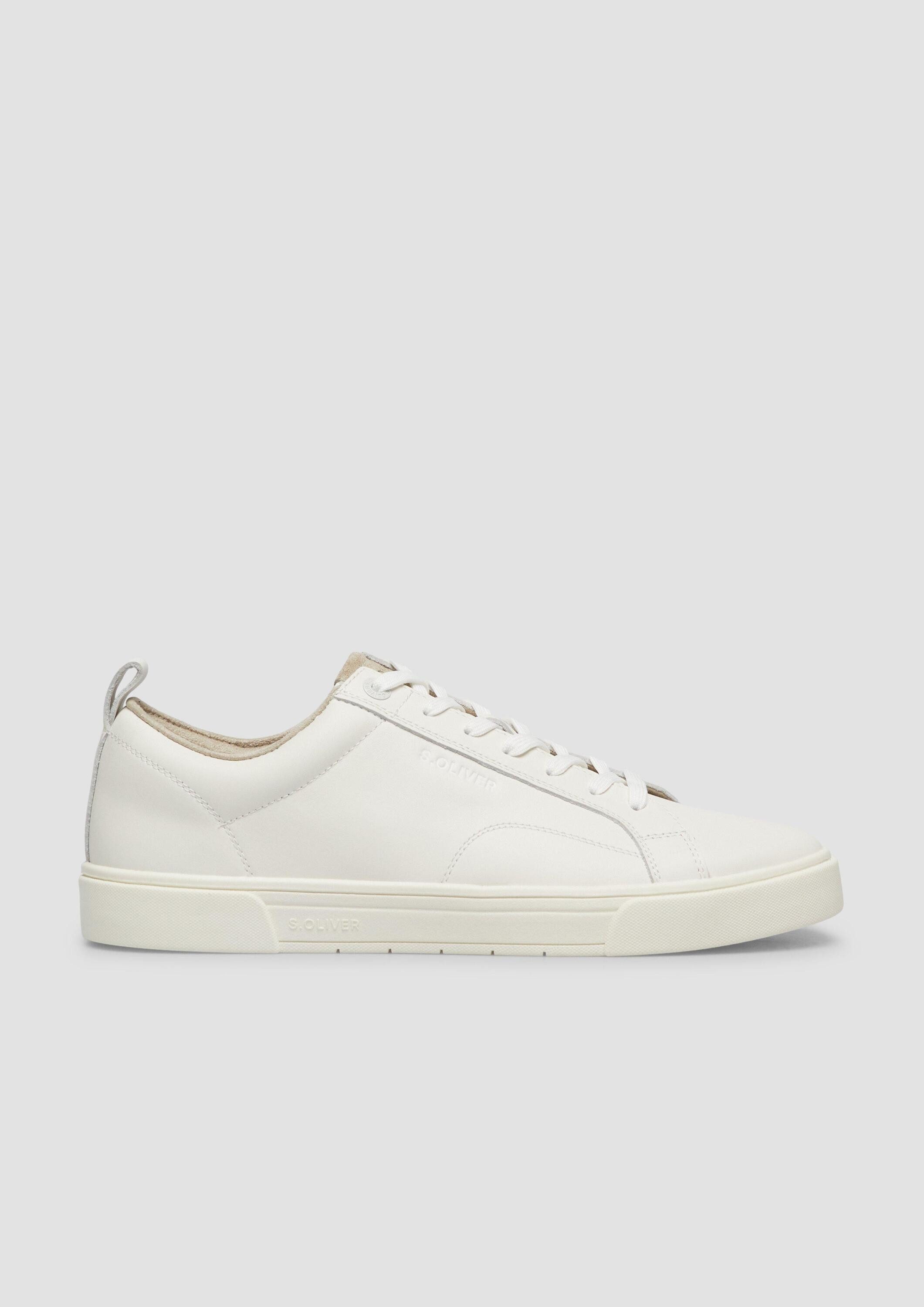 s.Oliver Sneakers Sneaker Leder-Sneaker mit Schnürung