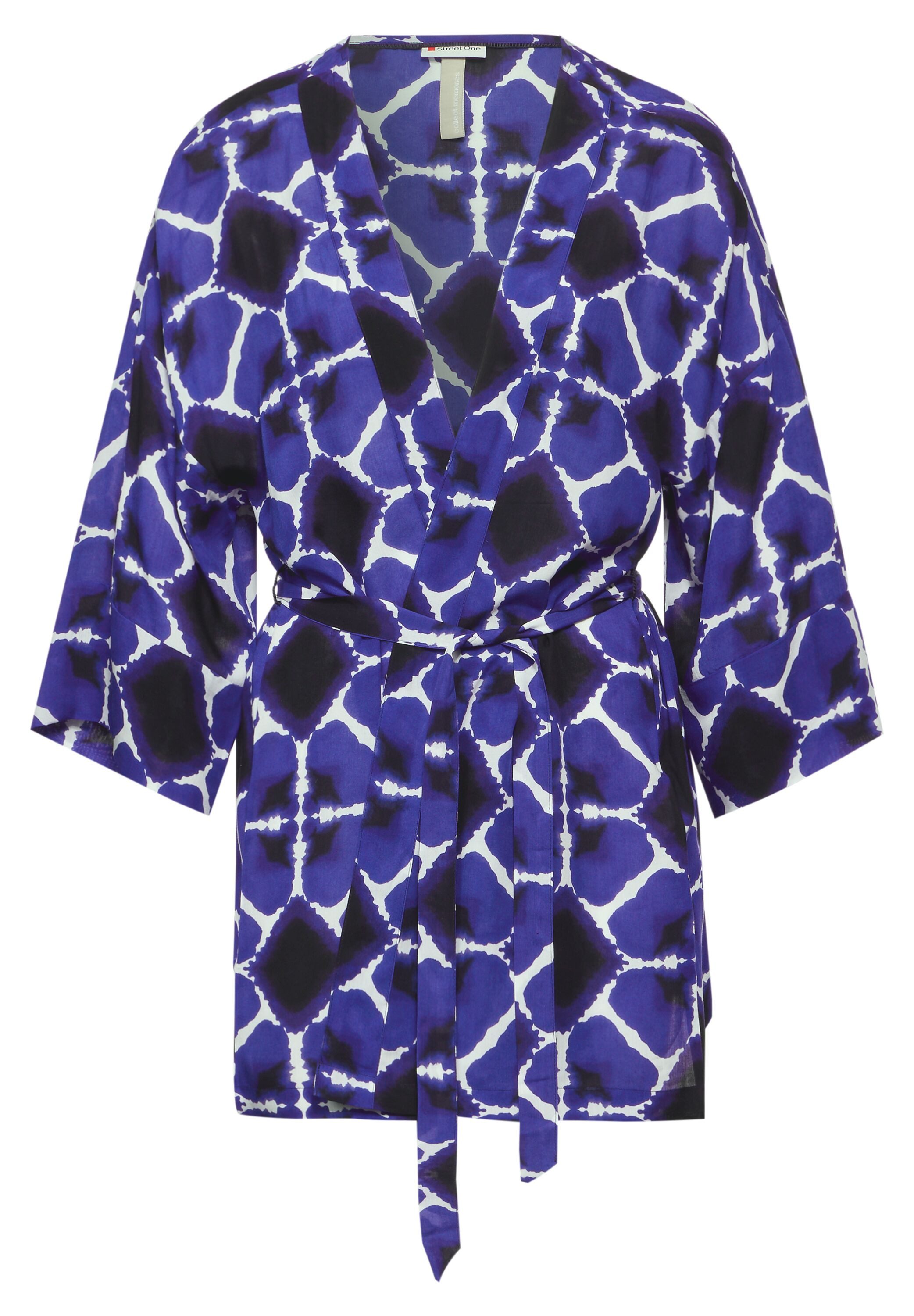 STREET ONE Wickelbluse mit 3/4 Ärmeln