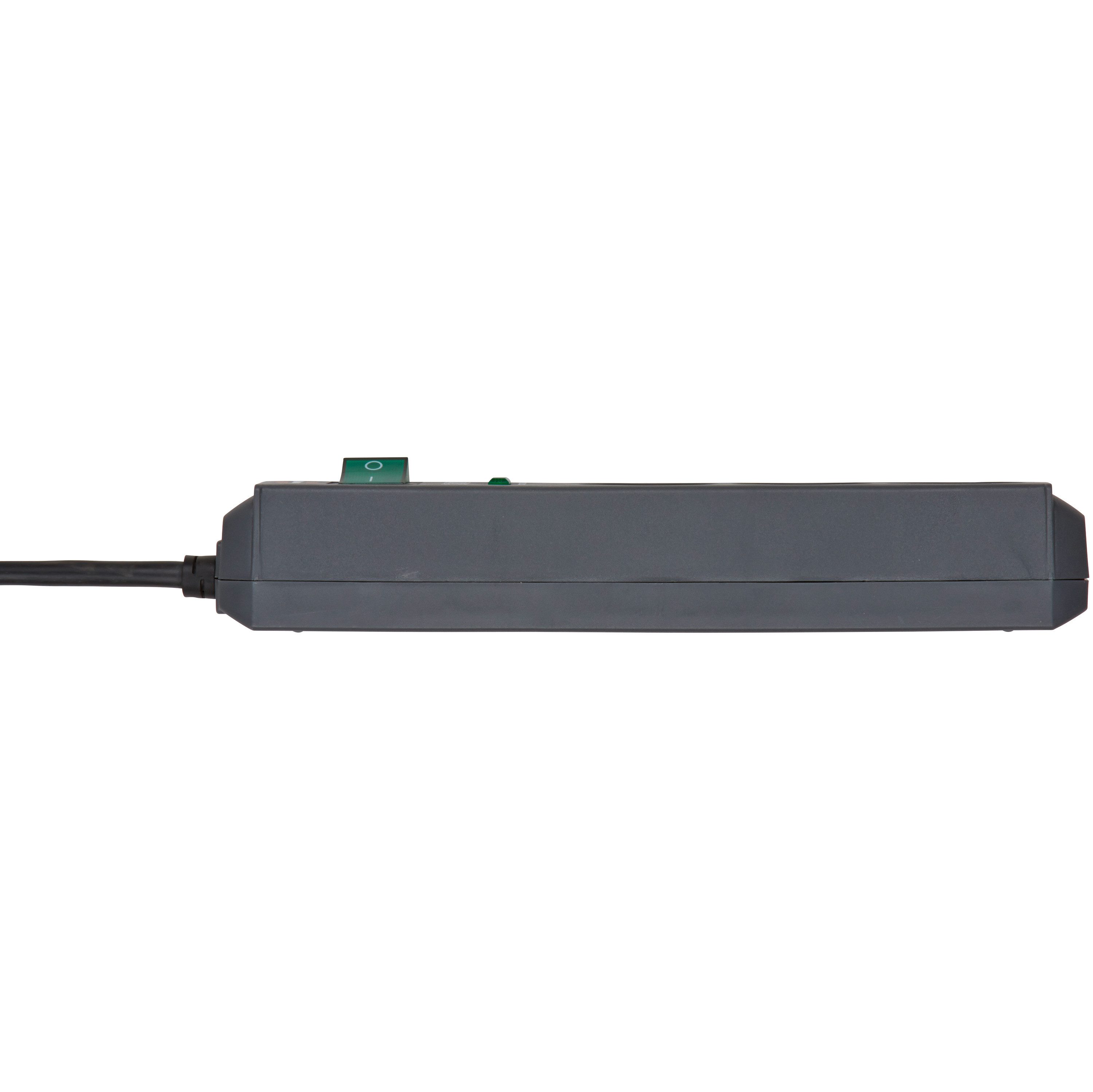 Brennenstuhl 3er Set Eco-Line Steckdosenleiste mit Überspannungsschutz, 1,5m Kabel Steckdosenleiste 3-fach (Kabellänge 1.5 m) – Bild 3 von 5