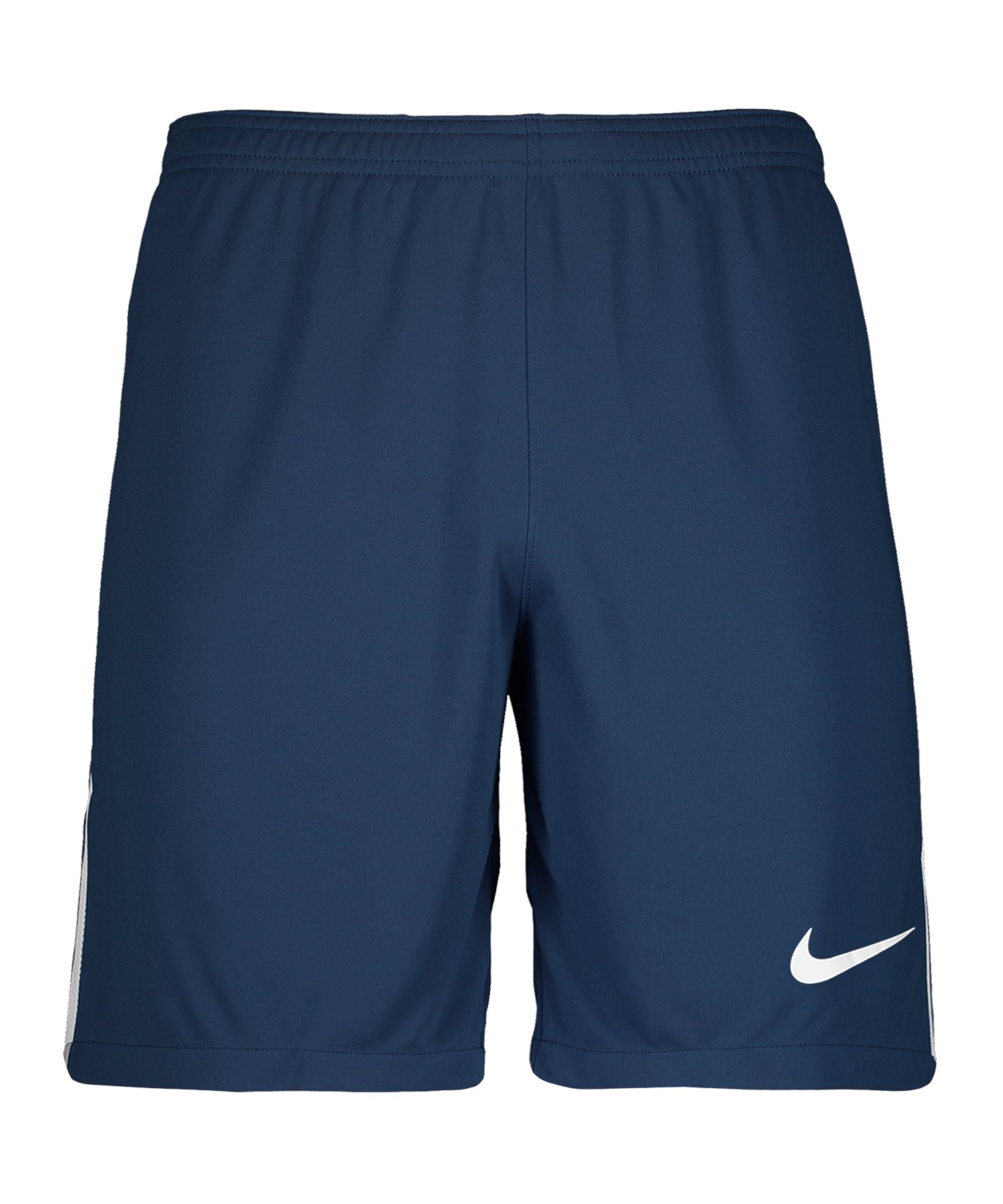 Nike III dunkelblauweiss Sporthose Short League