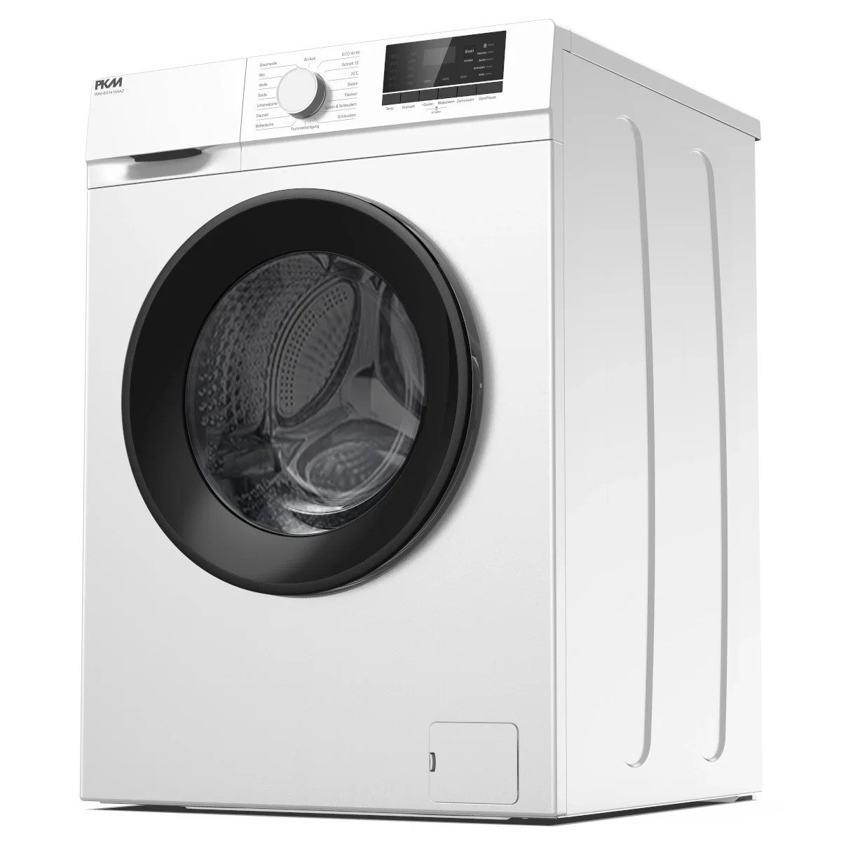 PKM Waschmaschine WA8-ES1416DAI, 8 kg, 1400 U/min, Invertermotor, Dampf-Funktion, Max. Waschtemperatur 95°C