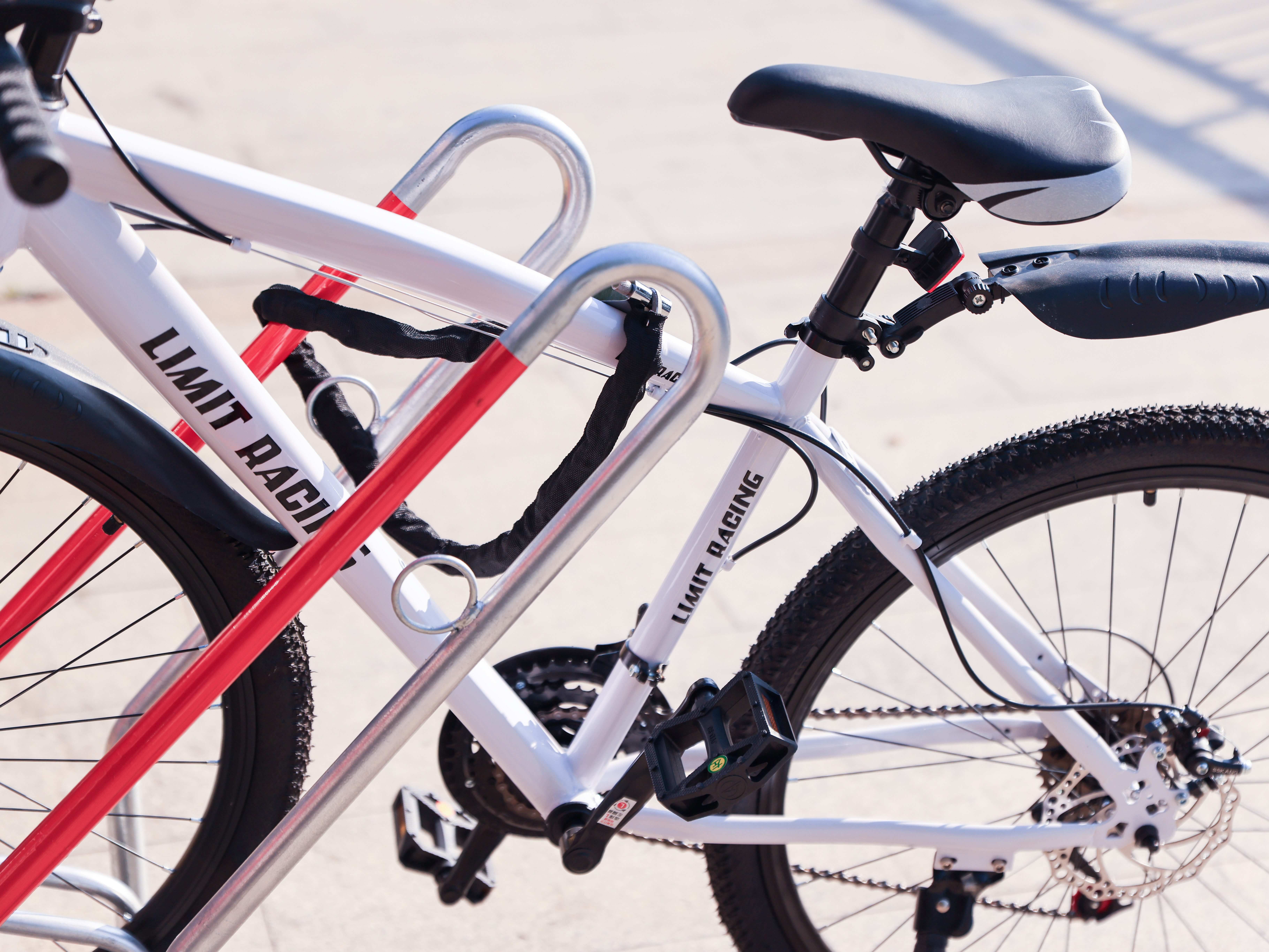SCHULTE Regalwelt Fahrradständer E-Bike, für 2 Stellplätze, ca. 70x82x93 cm (LxHxB), verzinkt – Bild 4 von 5