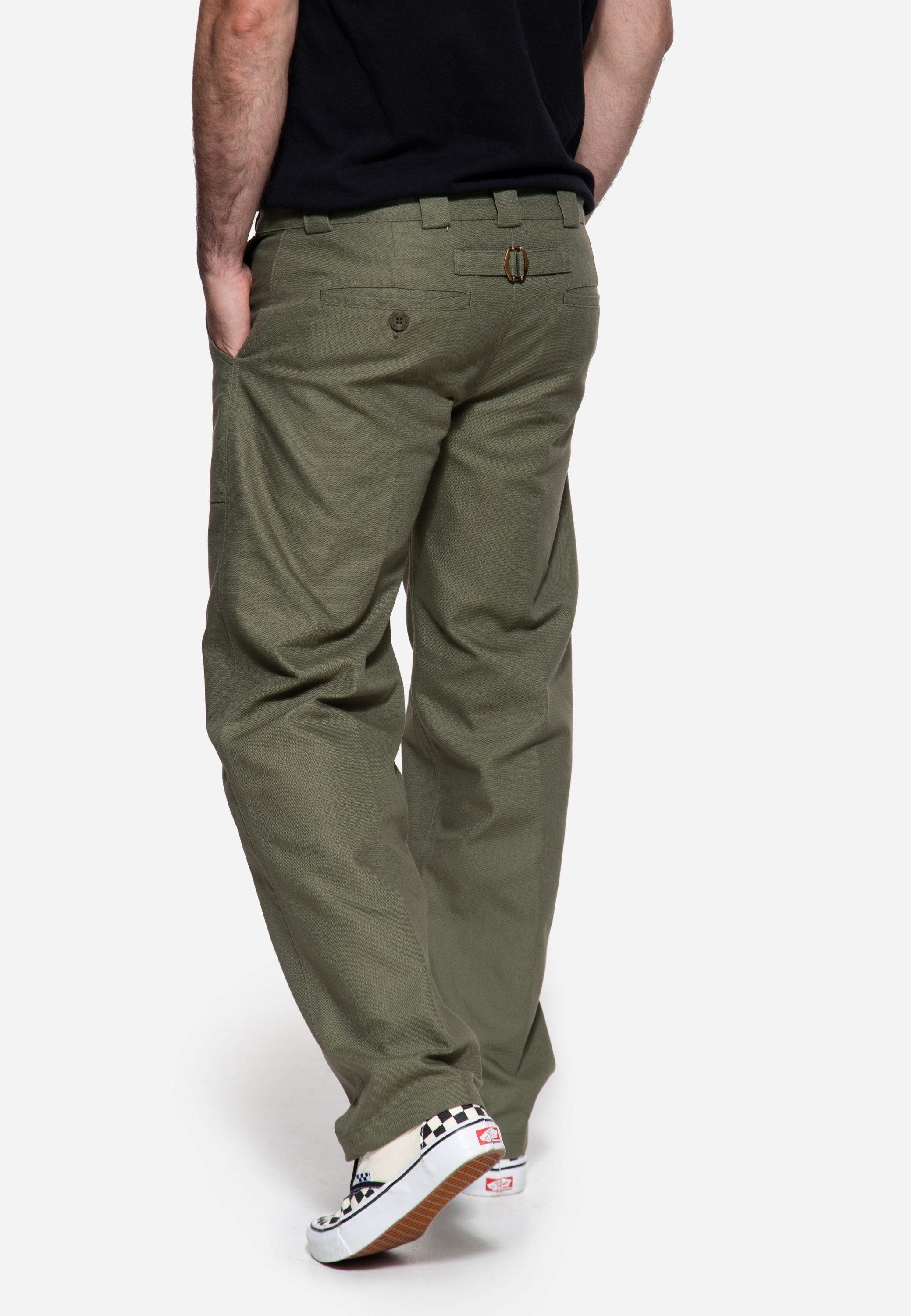 KingKerosin Chinohose aus robustem Canvas