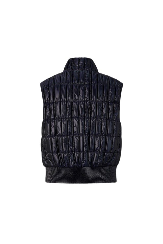 BOGNER Kurzweste blau,Outdoor,Polyamid,Strukturiert,Stehkragen,Ärmellos,Regular Fit