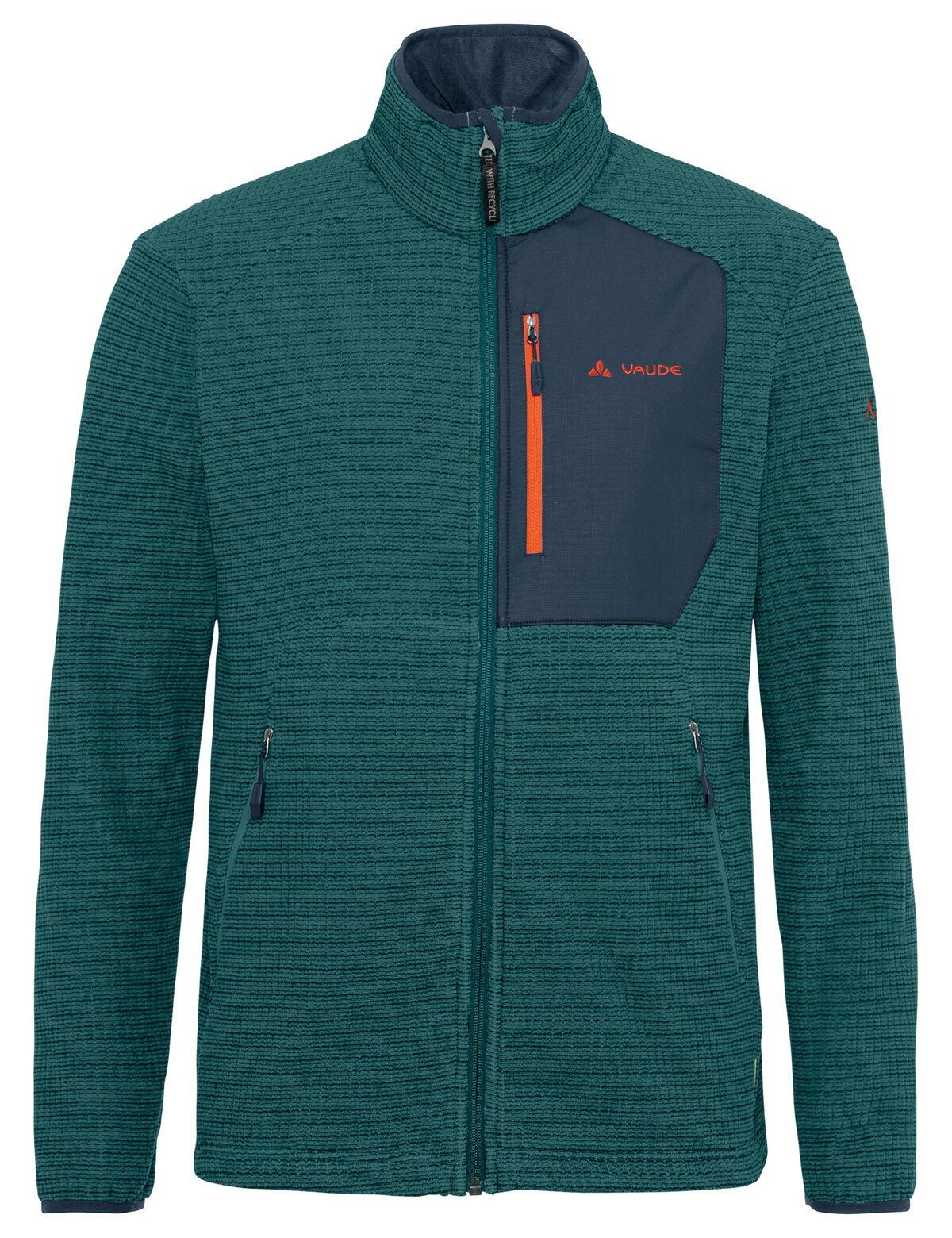 VAUDE Outdoorjacke Men's Neyland Fleece Jacket (1-St) Klimaneutral kompensiert mallard green