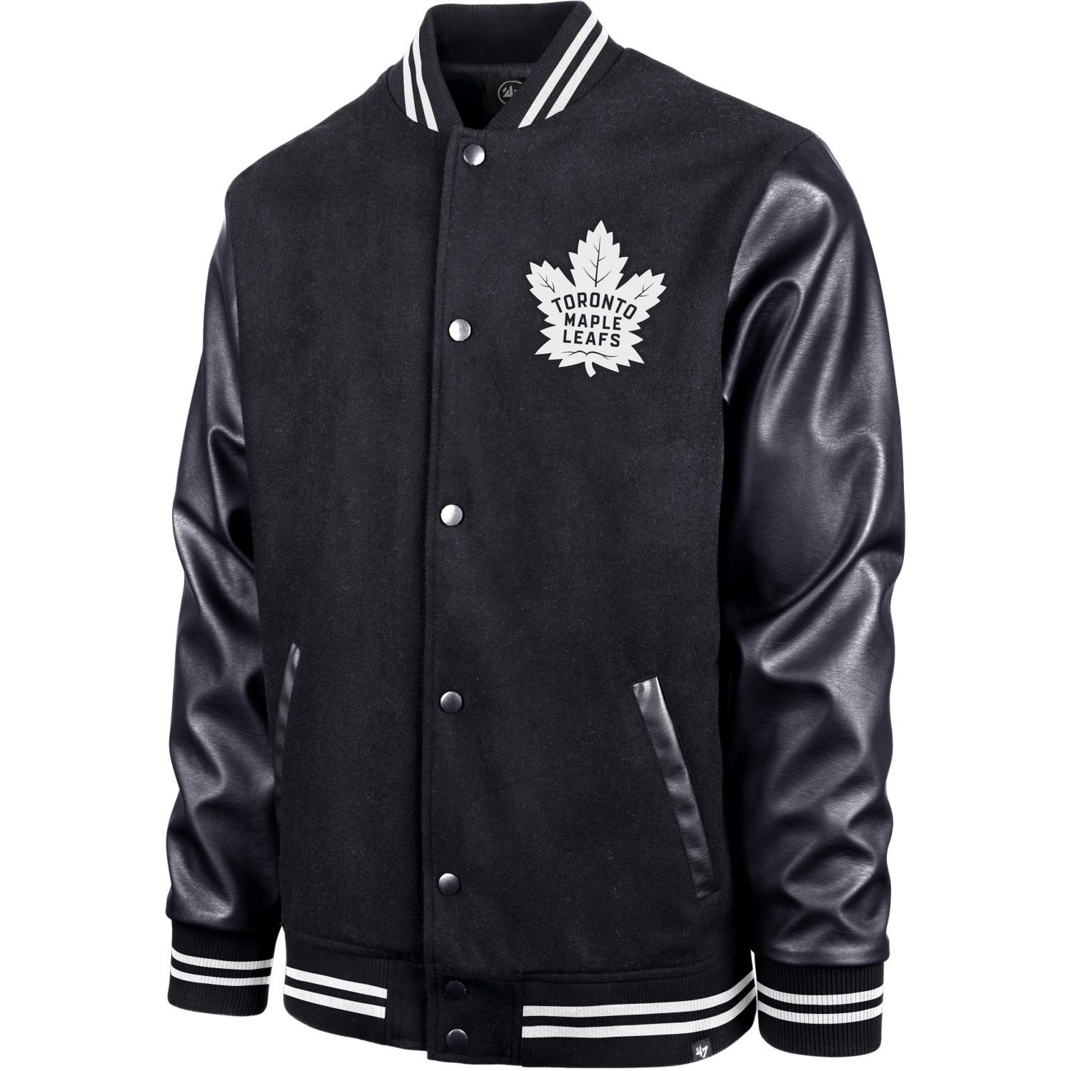 '47 Brand Windbreaker Wool College Varsity Toronto Maple Leafs