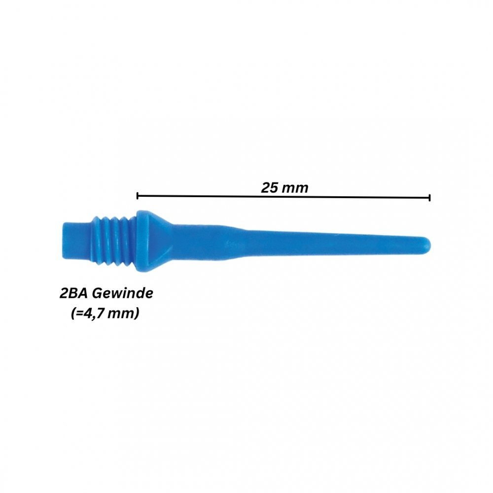 Karella Softdarts Softspitzen Keypoint-Spezial 1000 St blau 2BA