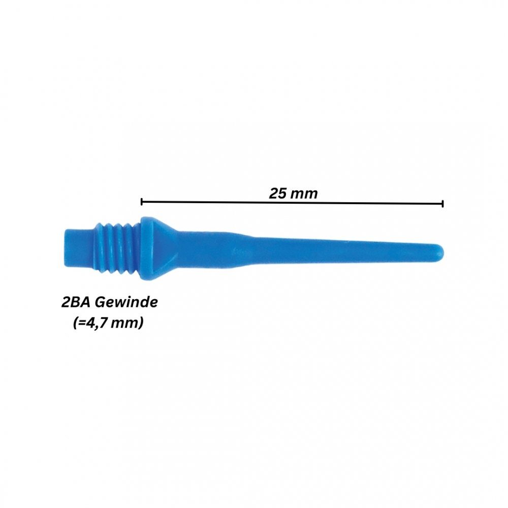 Karella Softdarts Softspitzen Keypoint-Spezial 1000 2BA blau St