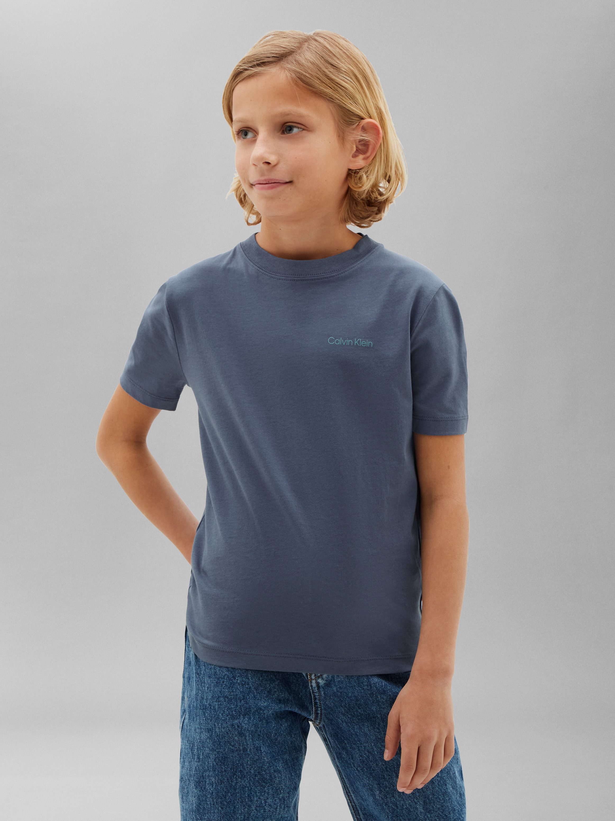Calvin Klein Jeans T-Shirt SMALL CHEST INST.LOGO SS T-SHIRT Regular fit, Logoschriftzug