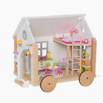 goki Puppenhaus Tiny House Hygge, (packung, 40-tlg), mit passendem Puppenhauszubehör