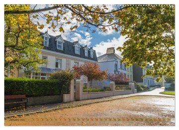 CALVENDO Wandkalender JERSEY THE CHANNEL ISLAND (Premium-Calendar 2023 DIN A2 Landscape)