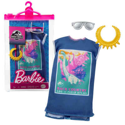 Barbie Puppenkleidung Back Country Barbie Jurassic World Mattel Mode Puppen-Kleidung
