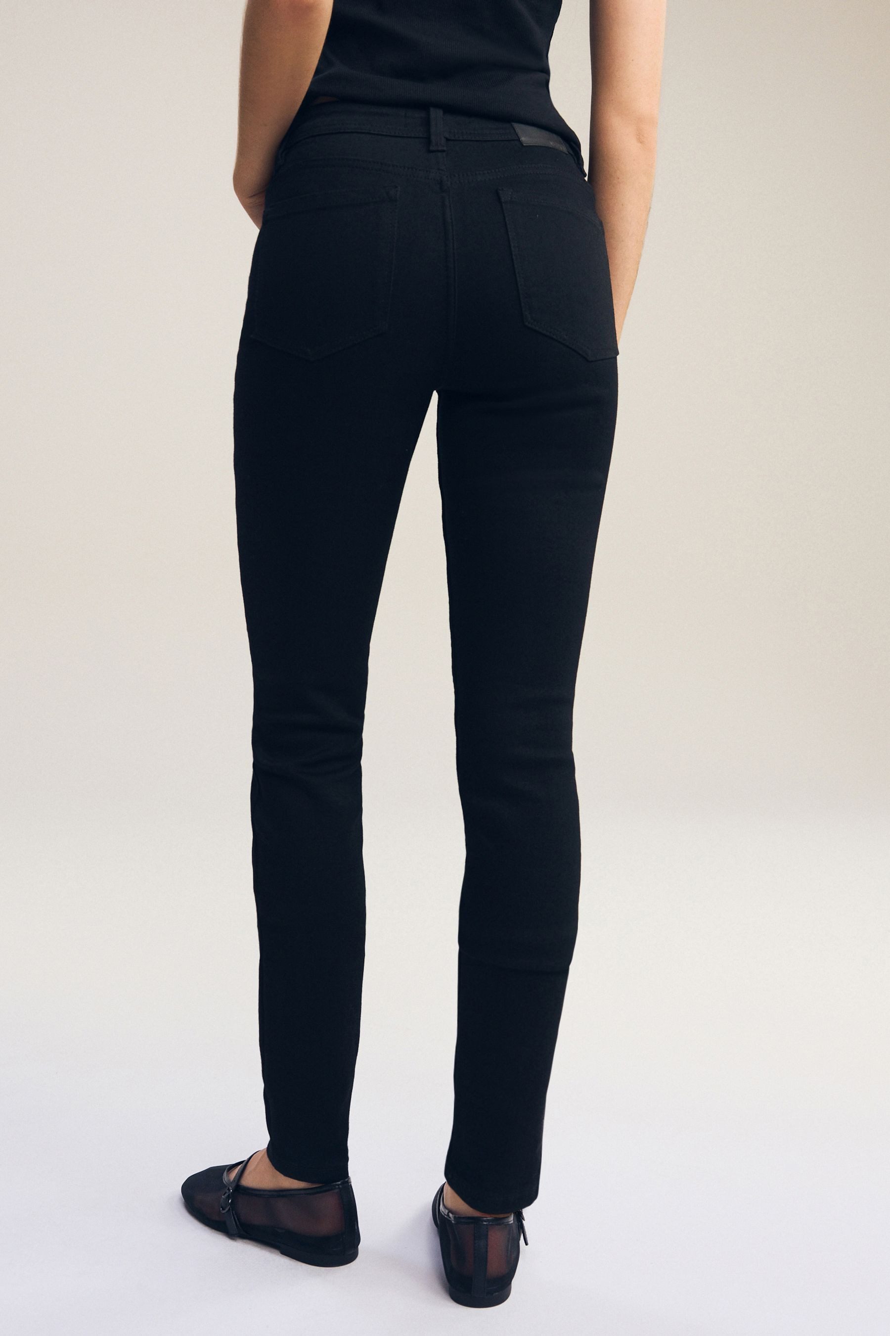 Next Skinny-fit-Jeans Superweiche Skinny Fit Jeans, Kurzgröße (1-tlg)