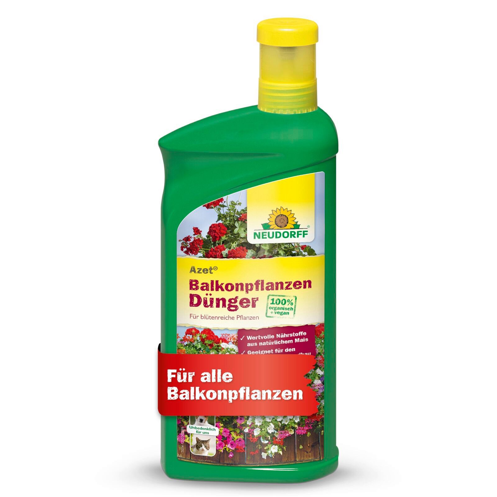 Neudorff Pflanzendünger BioTrissol BalkonpflanzenDünger 1 Liter
