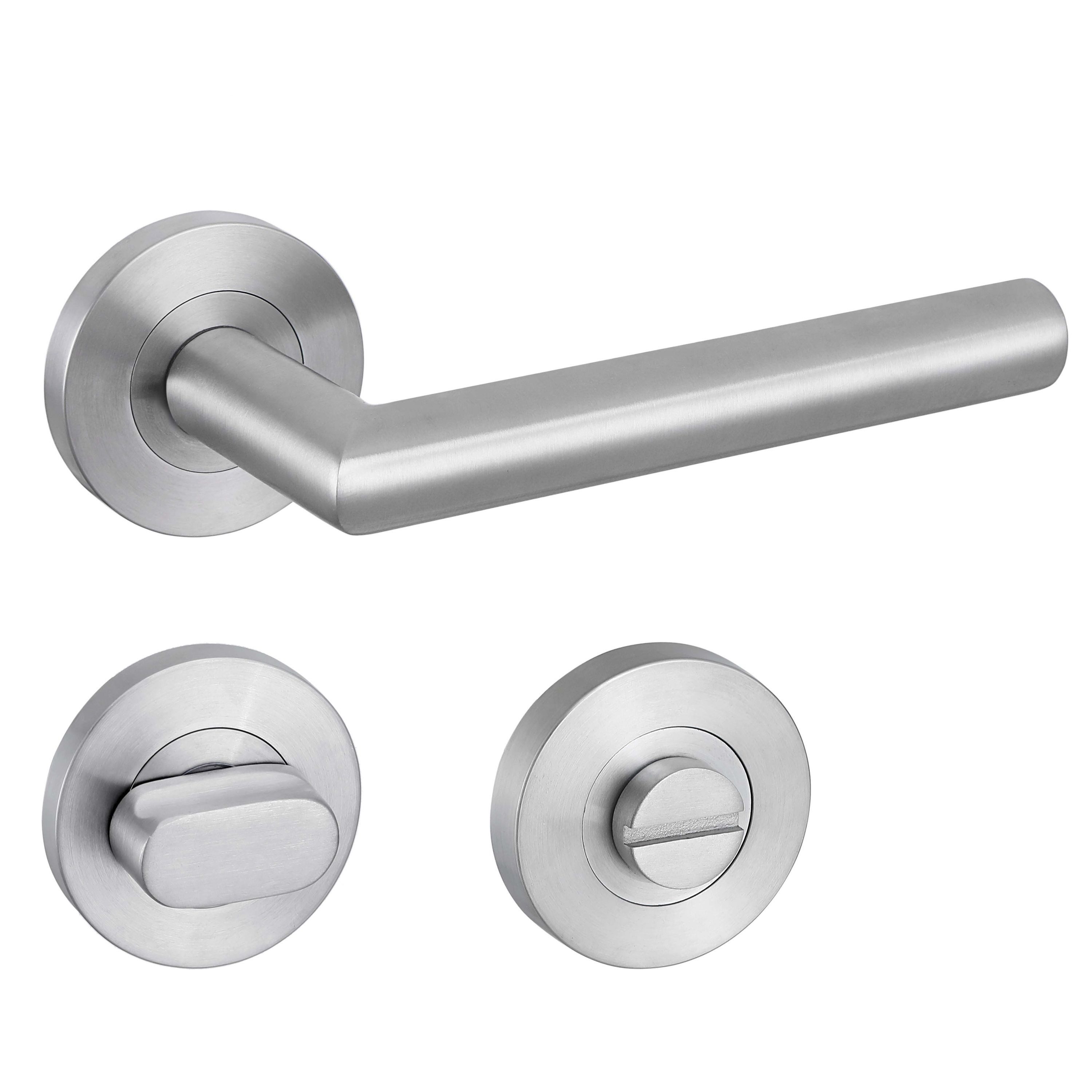 MeinTürgriff Drückergarnitur Tortola Edelstahl Türgriff für Innentüren Rose günstig online kaufen