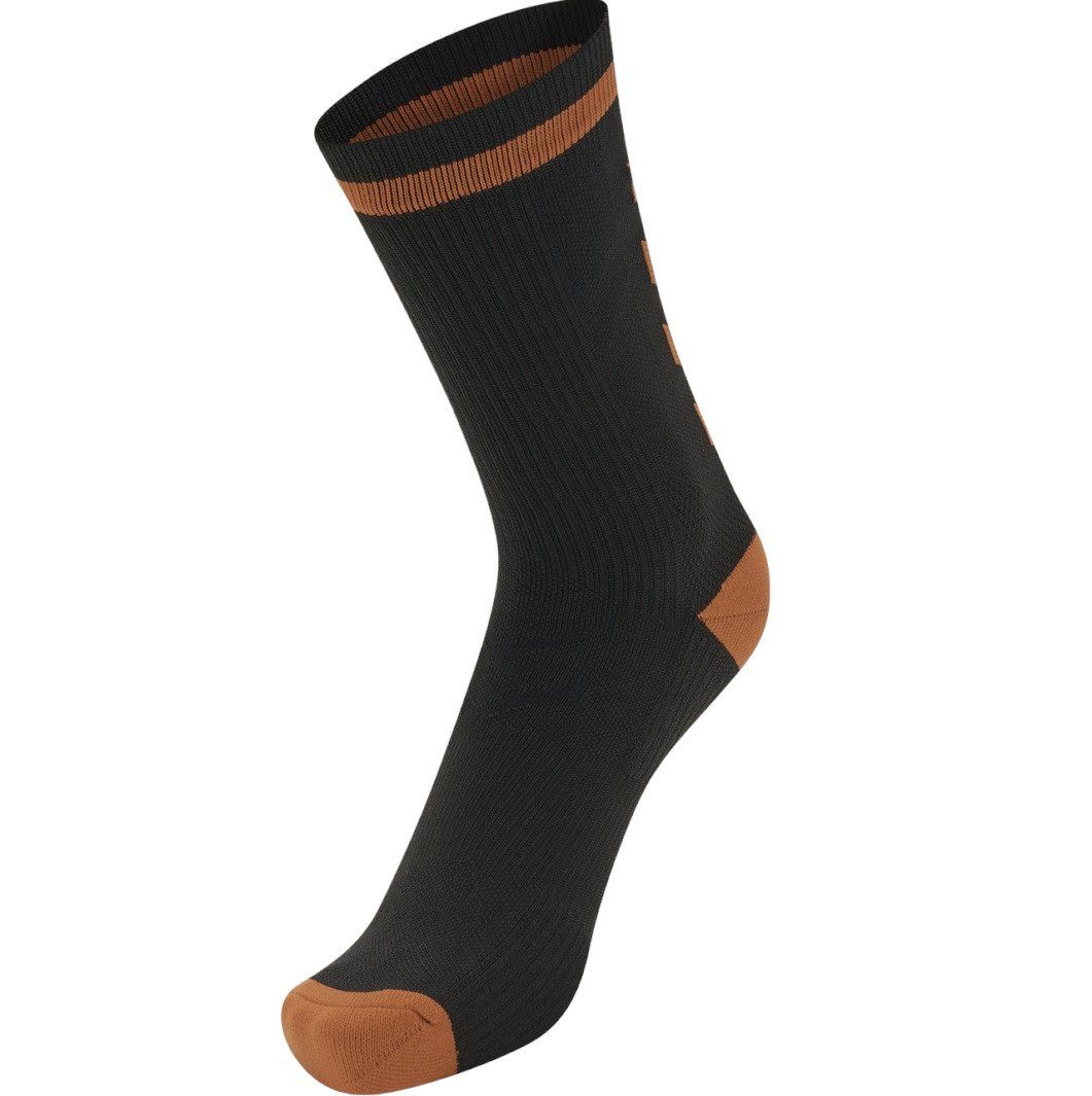Sportsocken Elite Indoor Low schwarz/orange - 1 Paar