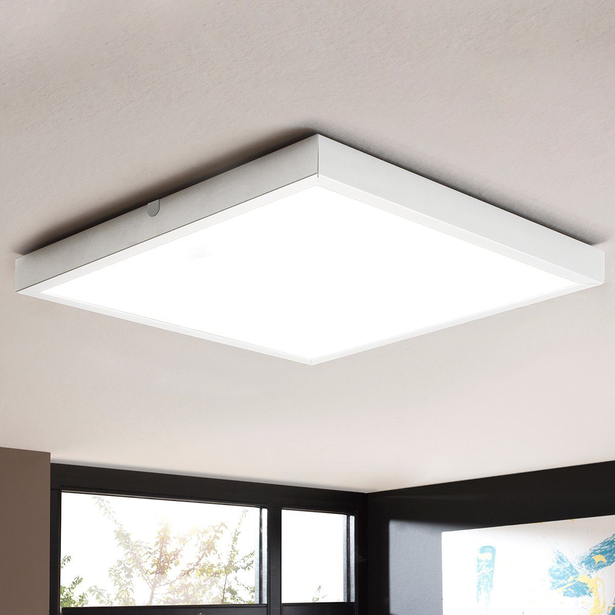 MeLiTec LED Deckenleuchte D64, warmweiß, LED, günstig online kaufen